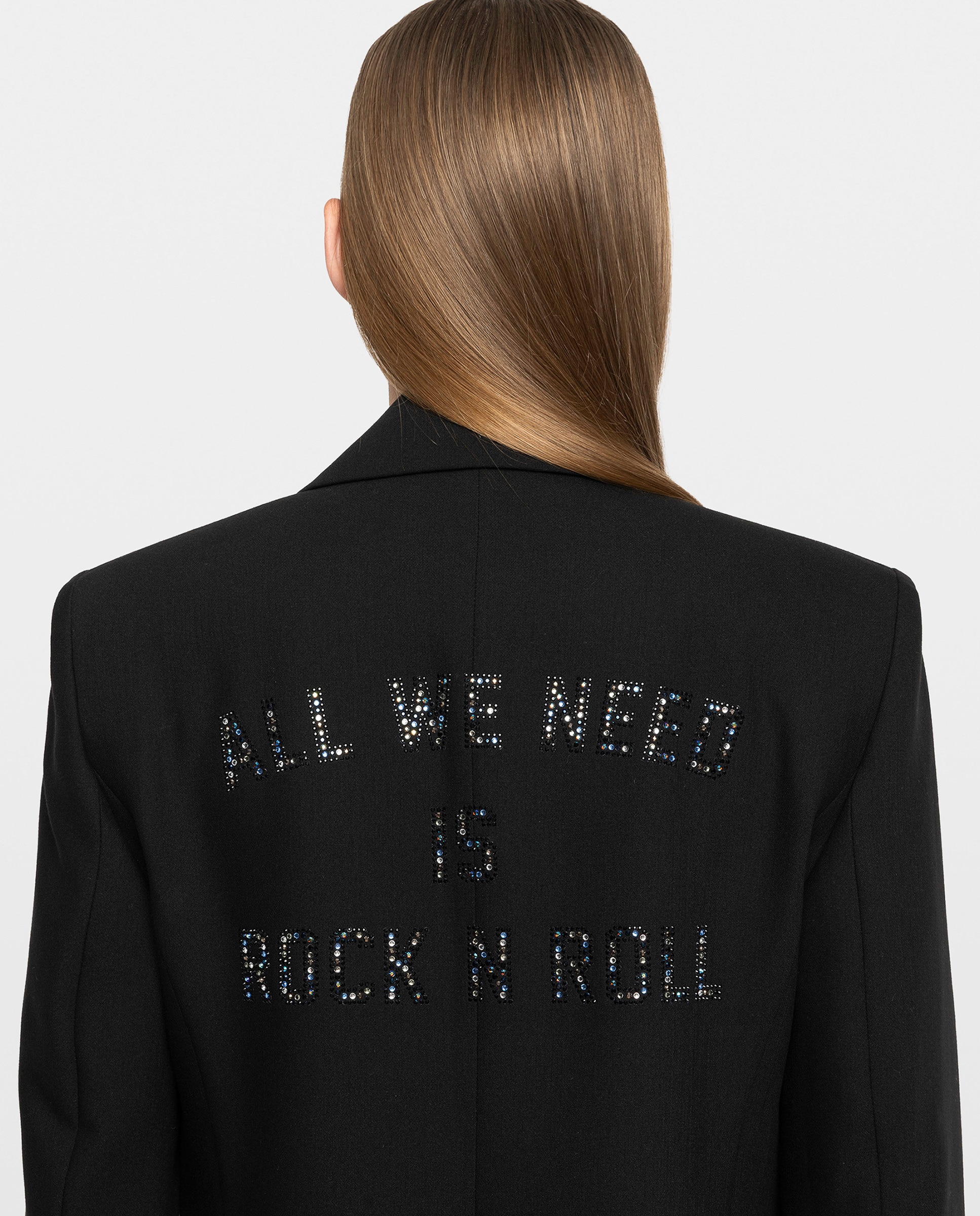 Blazer de mujer de sastrería con strass - Zadig & Voltaire - Negro Negro-5