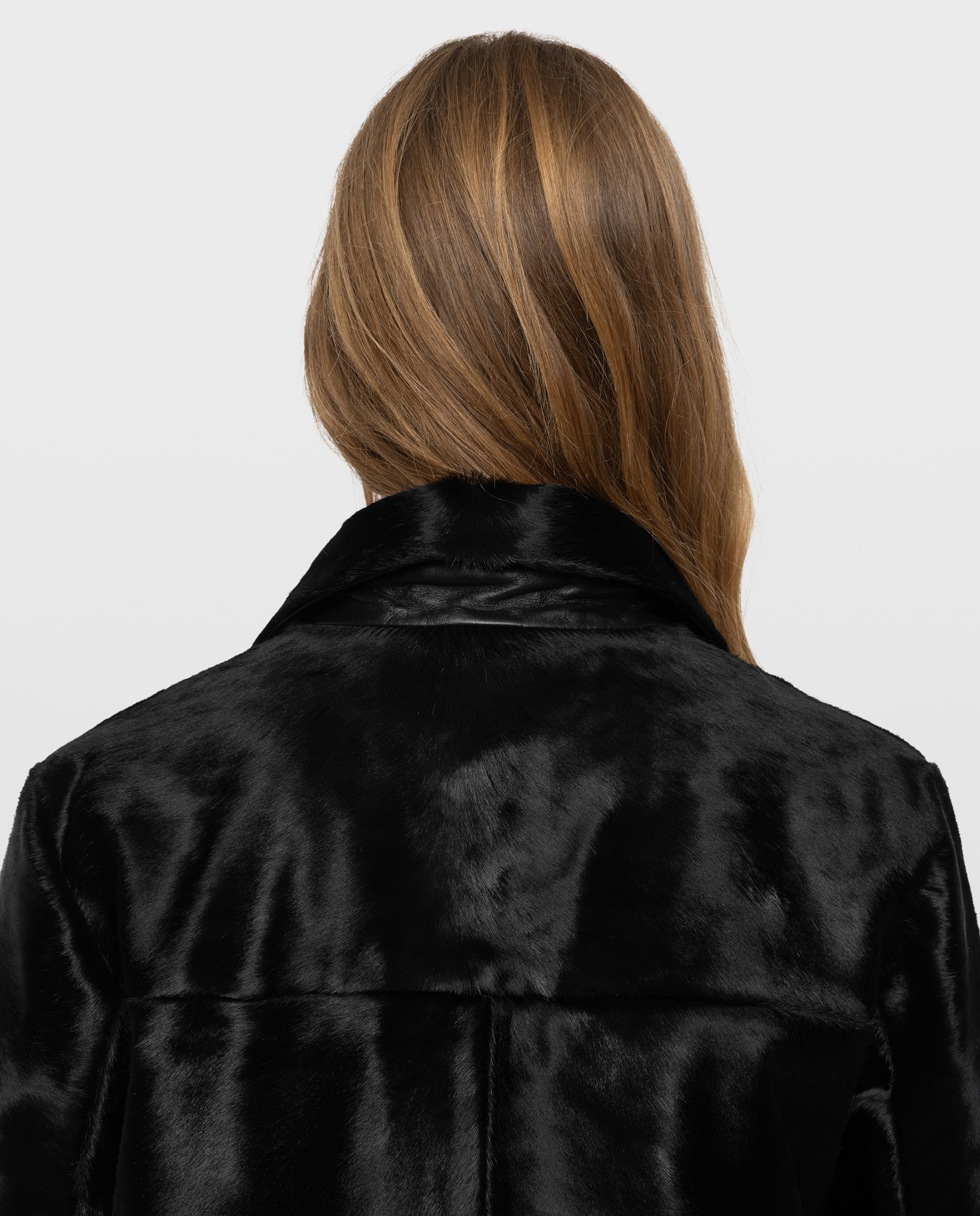 Cazadora de piel de mujer crop efecto potro - Zadig & Voltaire - Negro Negro-6