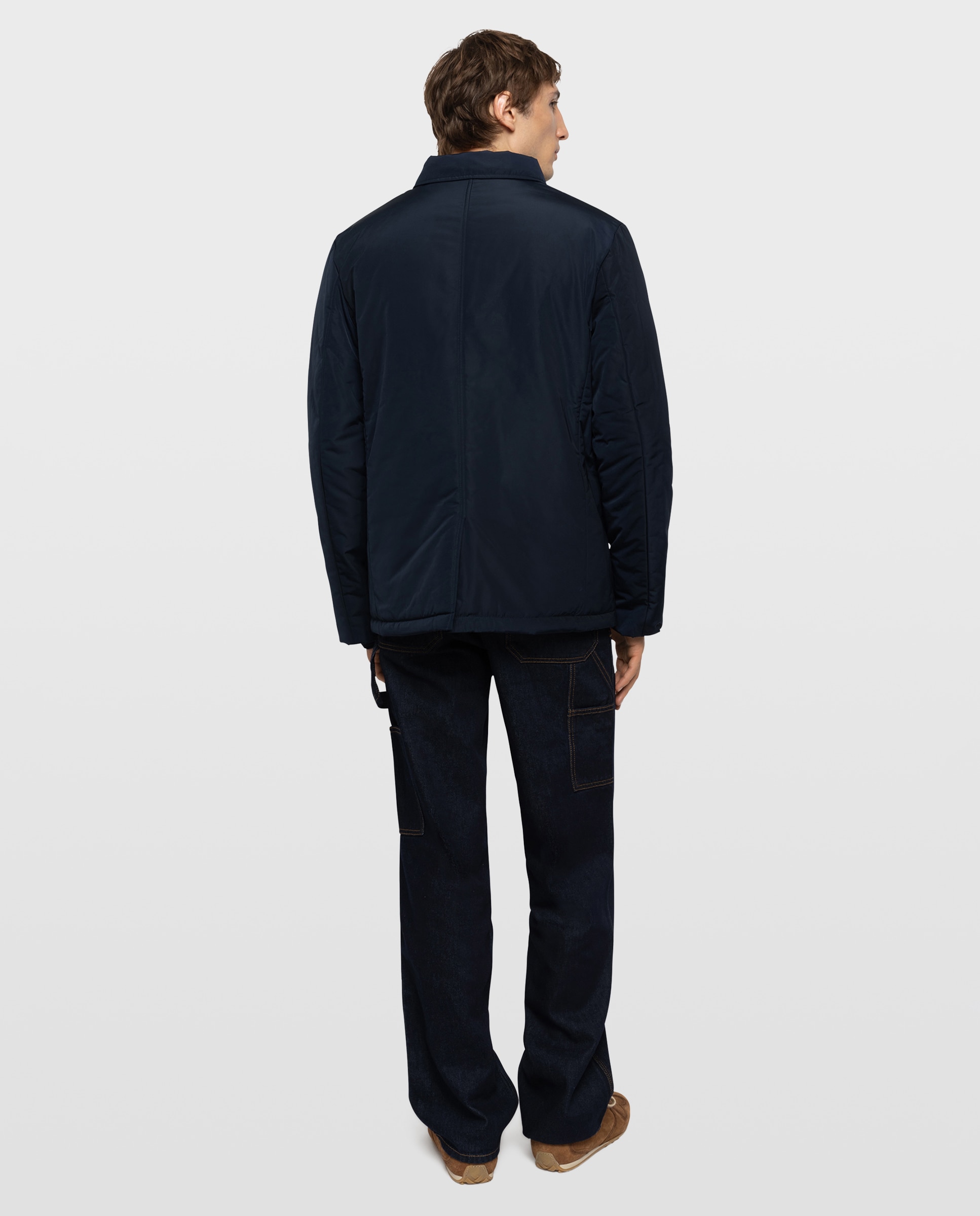 Plumífero de hombre acolchado de cuello alto - Zadig & Voltaire - Azul marino Azul marino-2
