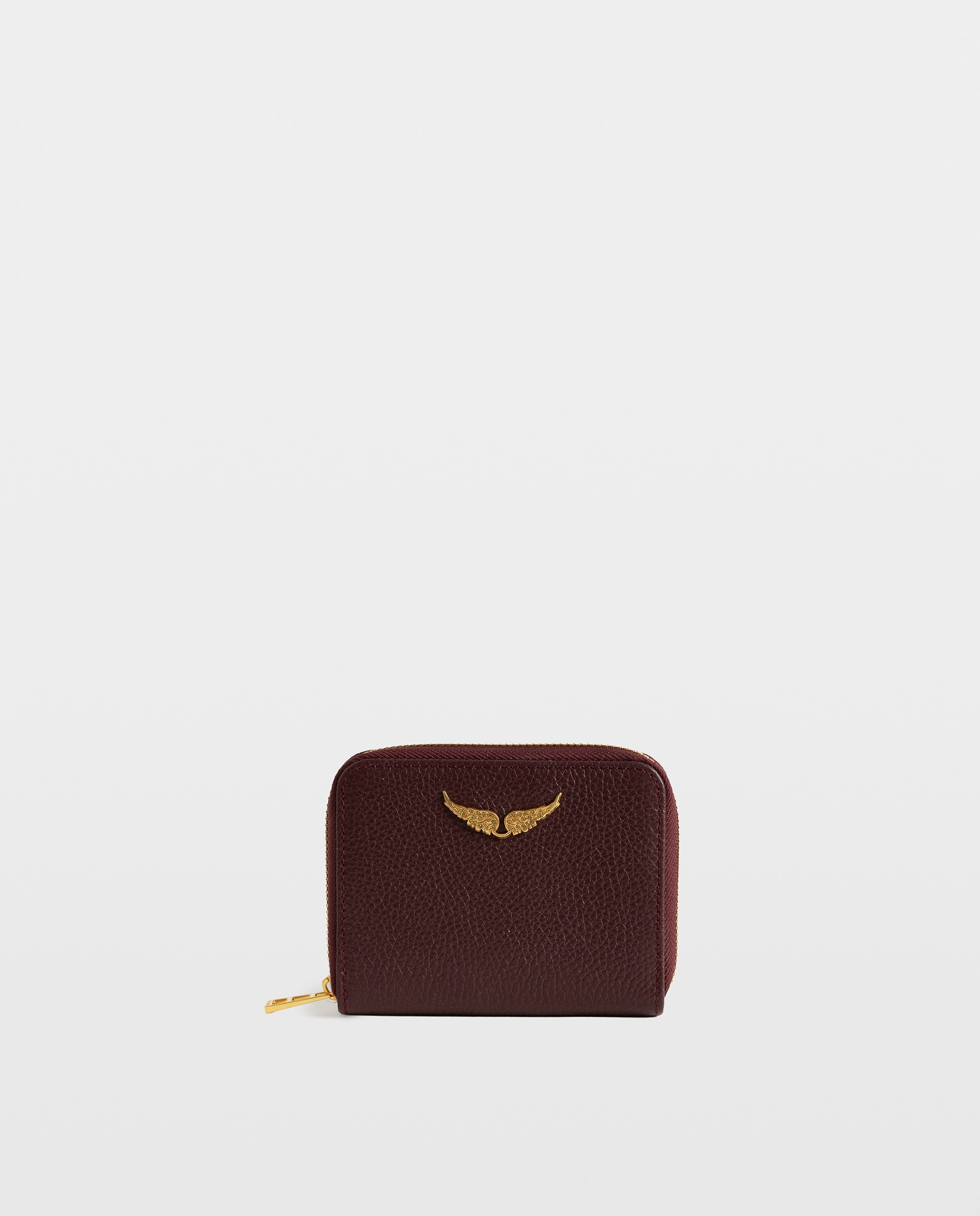 Imagen 1 de Cartera de mujer mini de piel - Zadig & Voltaire - Morado Morado