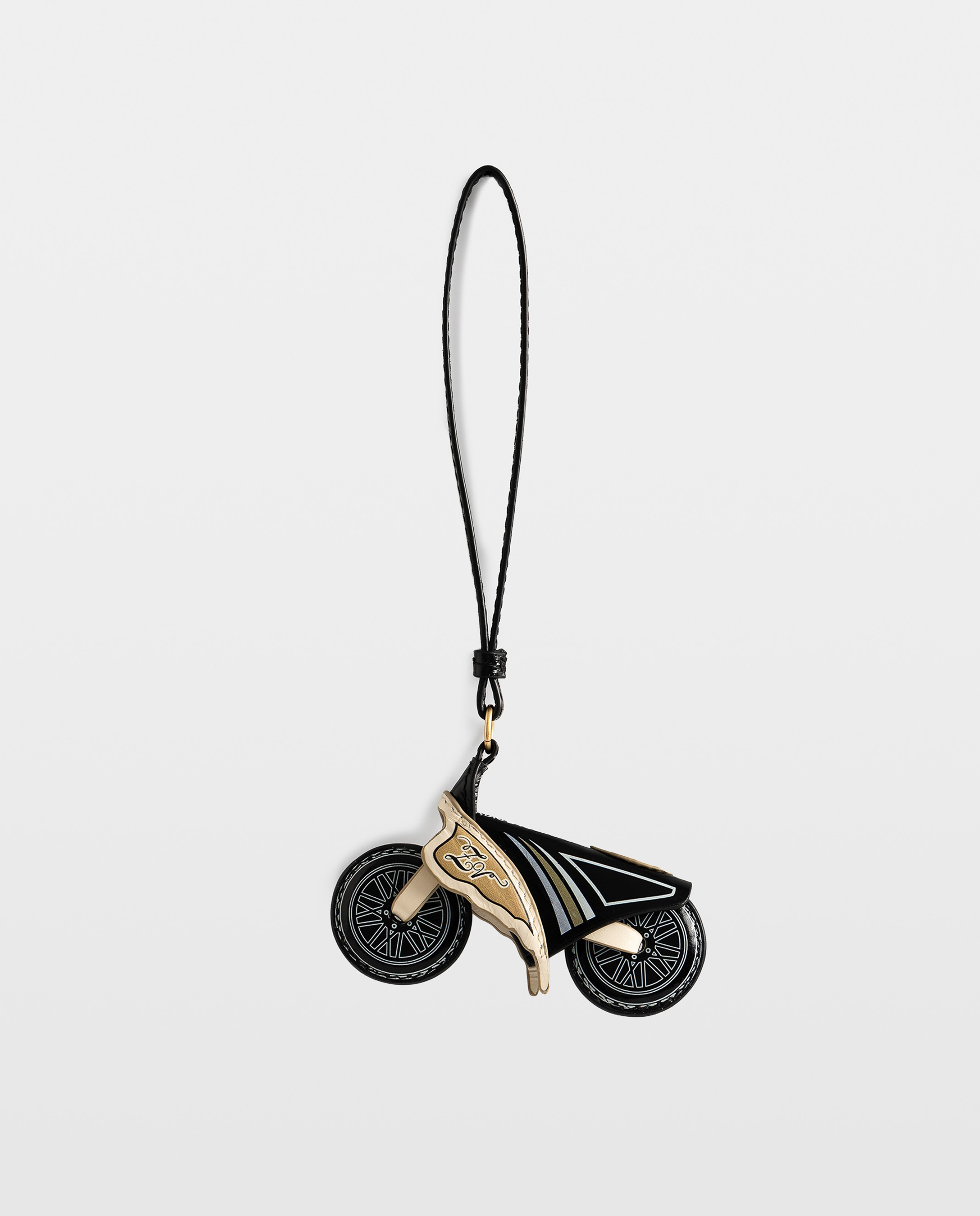 Llavero de piel para moto de mujer - Zadig & Voltaire - Negro Negro-1