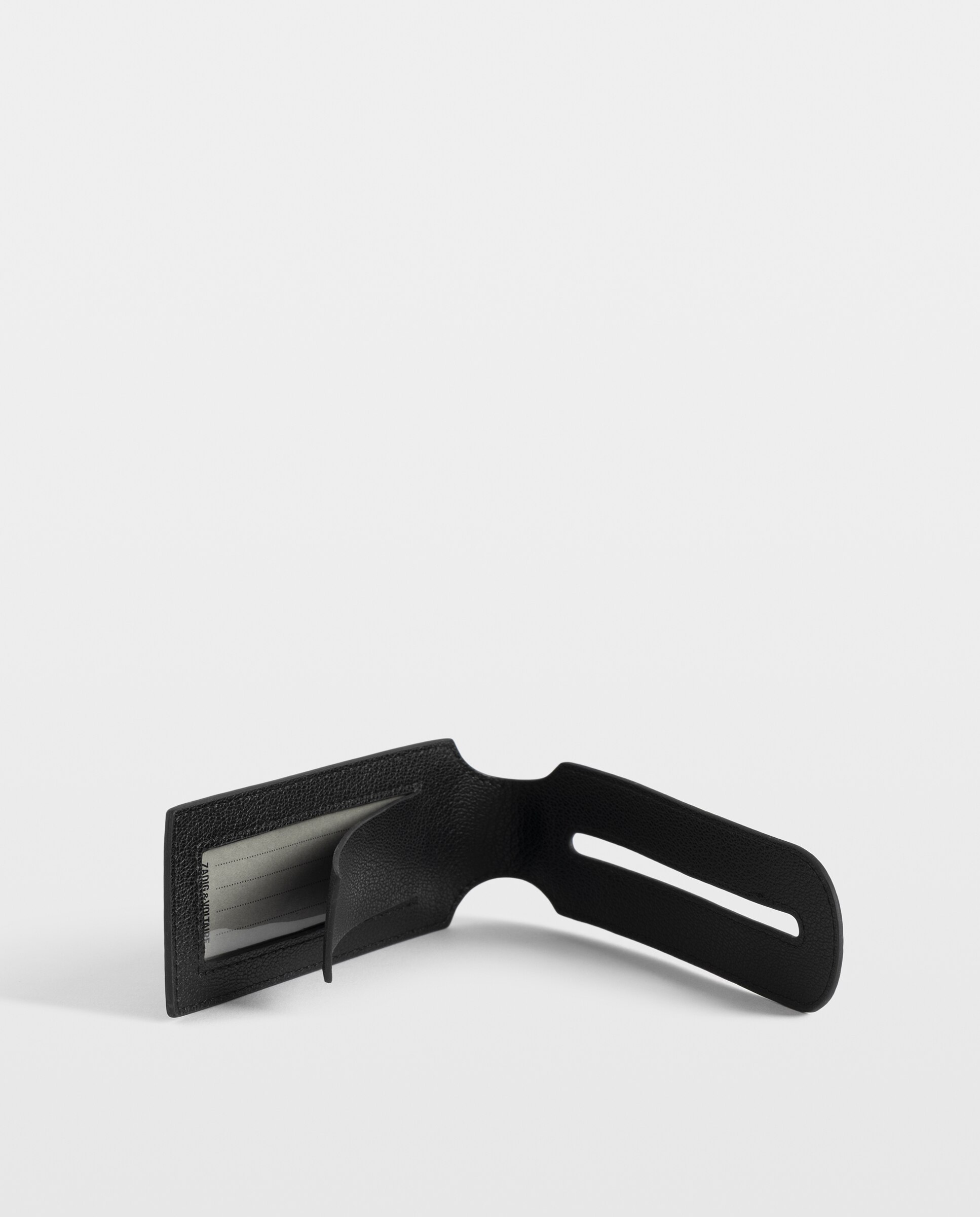 Etiqueta de viaje de mujer con monograma de lona - Zadig & Voltaire - Negro Negro-2