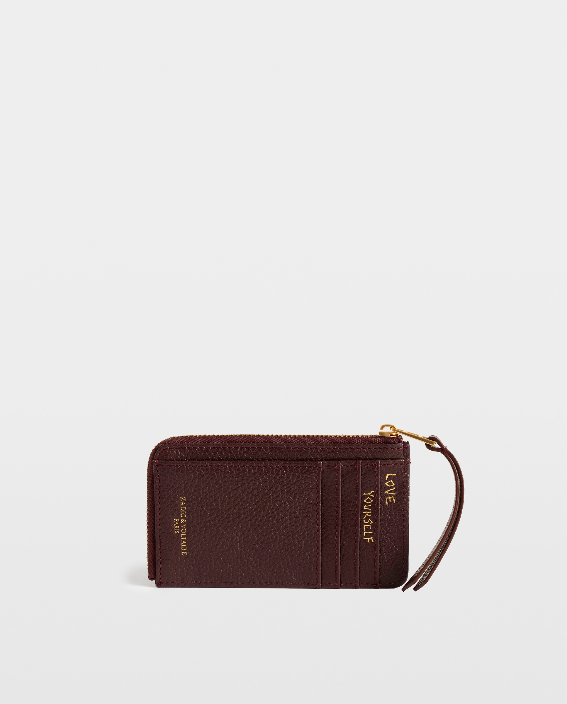 Tarjetero de mujer de piel - Zadig & Voltaire - Morado Morado-3