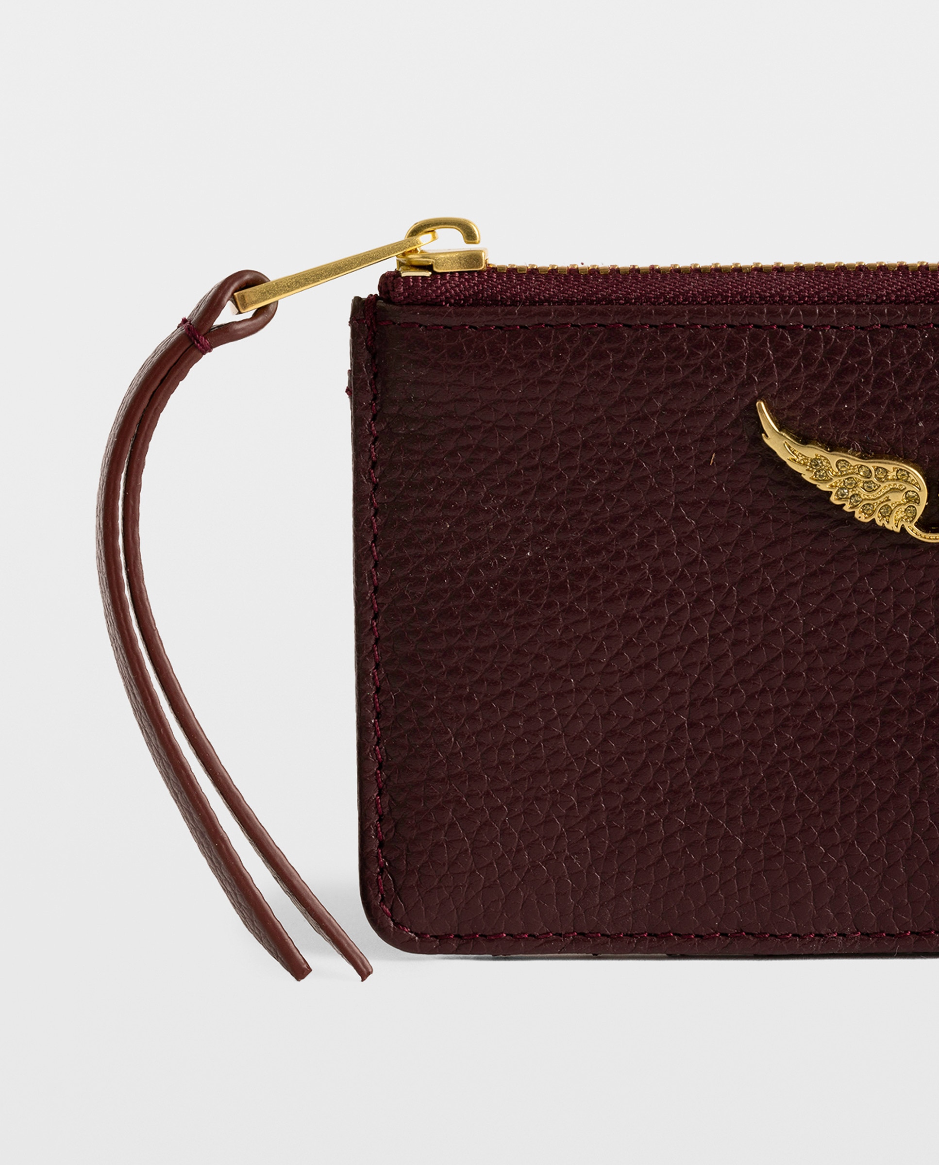 Tarjetero de mujer de piel - Zadig & Voltaire - Morado Morado-2