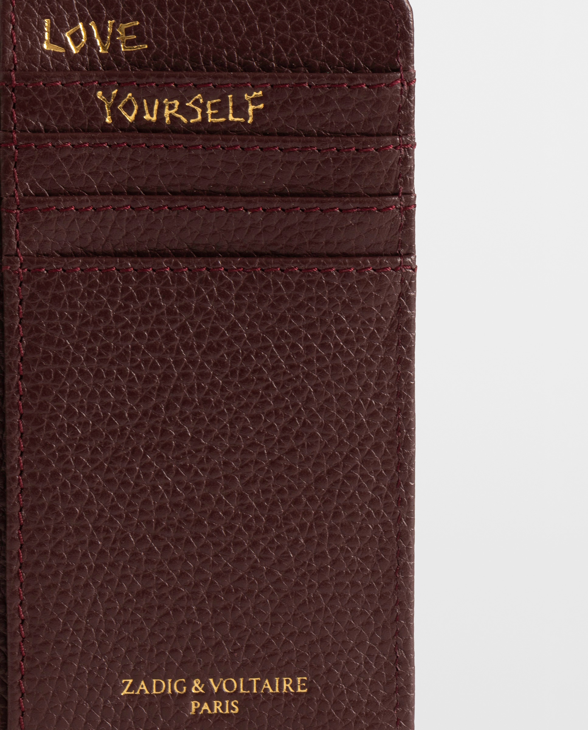 Tarjetero de mujer de piel - Zadig & Voltaire - Morado Morado-4