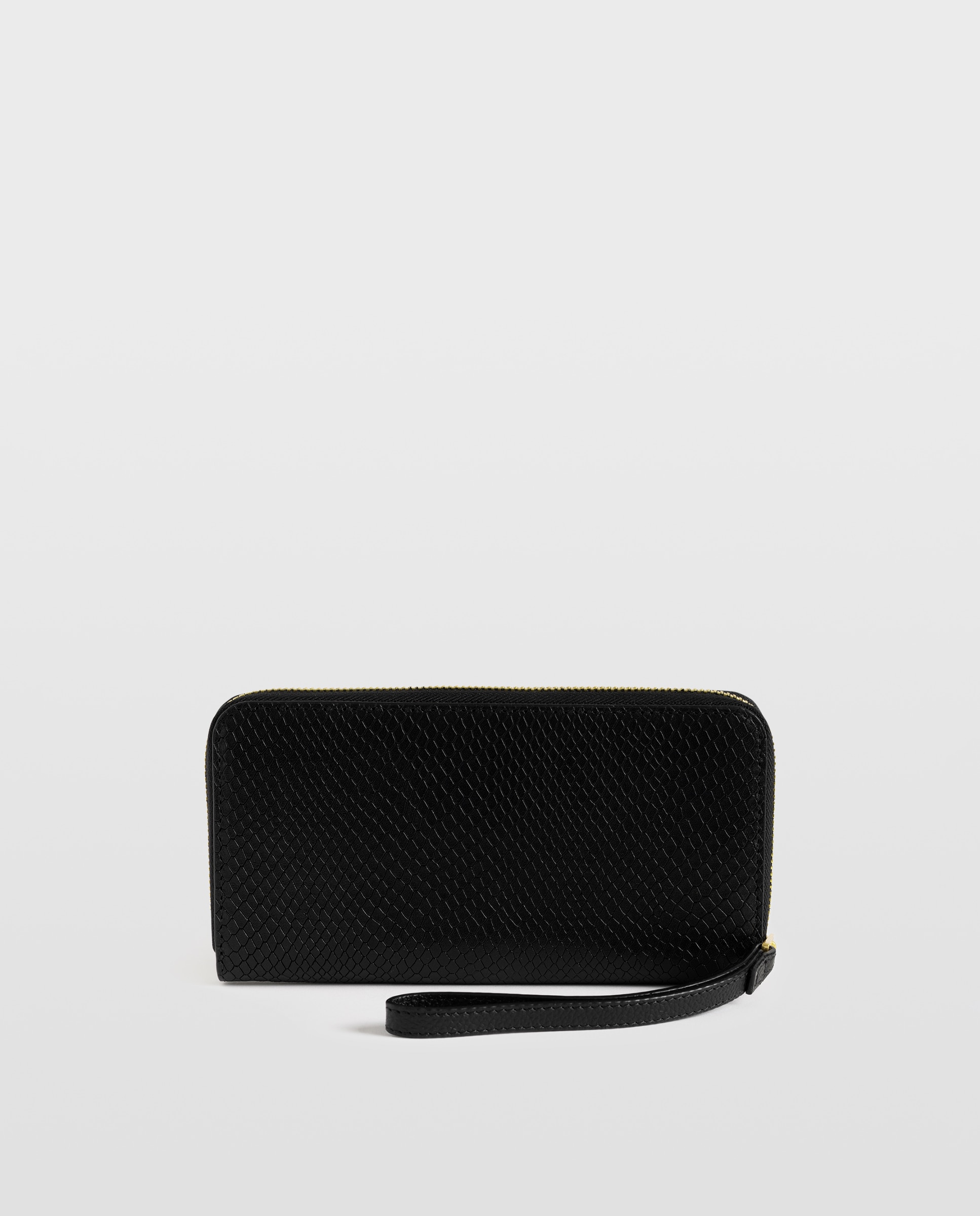 Imagen 3 de Cartera pequeña de mujer de piel efecto pitón - Zadig & Voltaire - Negro Negro
