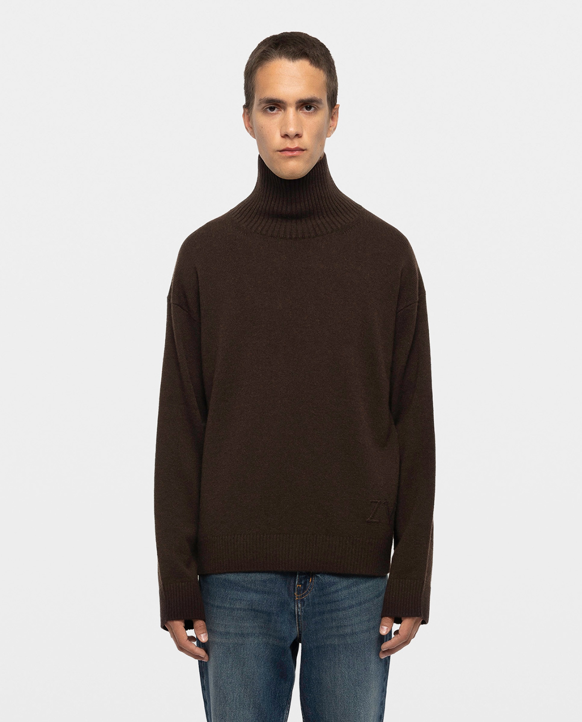 Jersey de hombre lana merino 100% cuello alto - Zadig & Voltaire