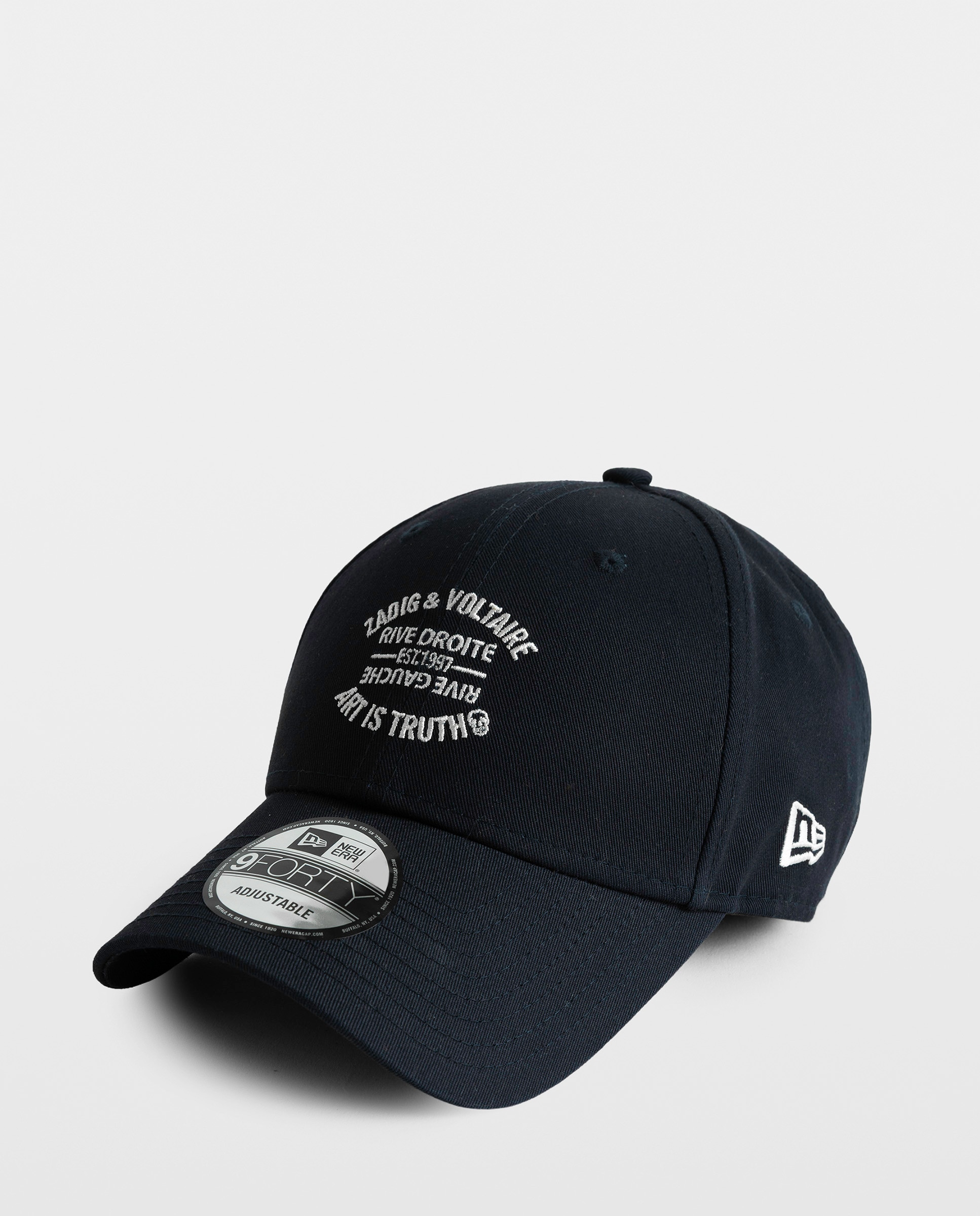 Gorra de mujer de algodón con blasón bordado - Zadig & Voltaire - Azul Azul-1