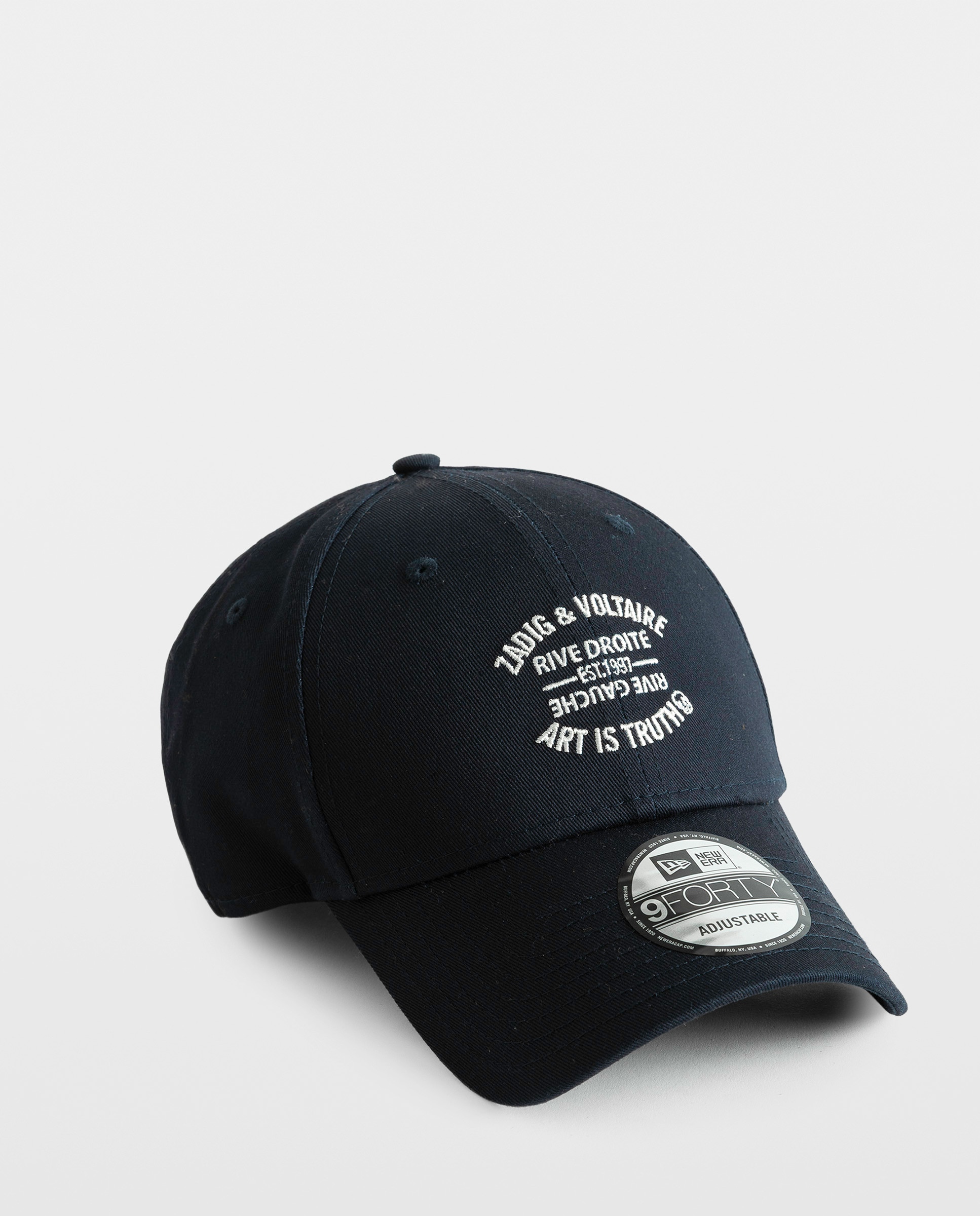 Gorra de mujer de algodón con blasón bordado - Zadig & Voltaire - Azul Azul-2