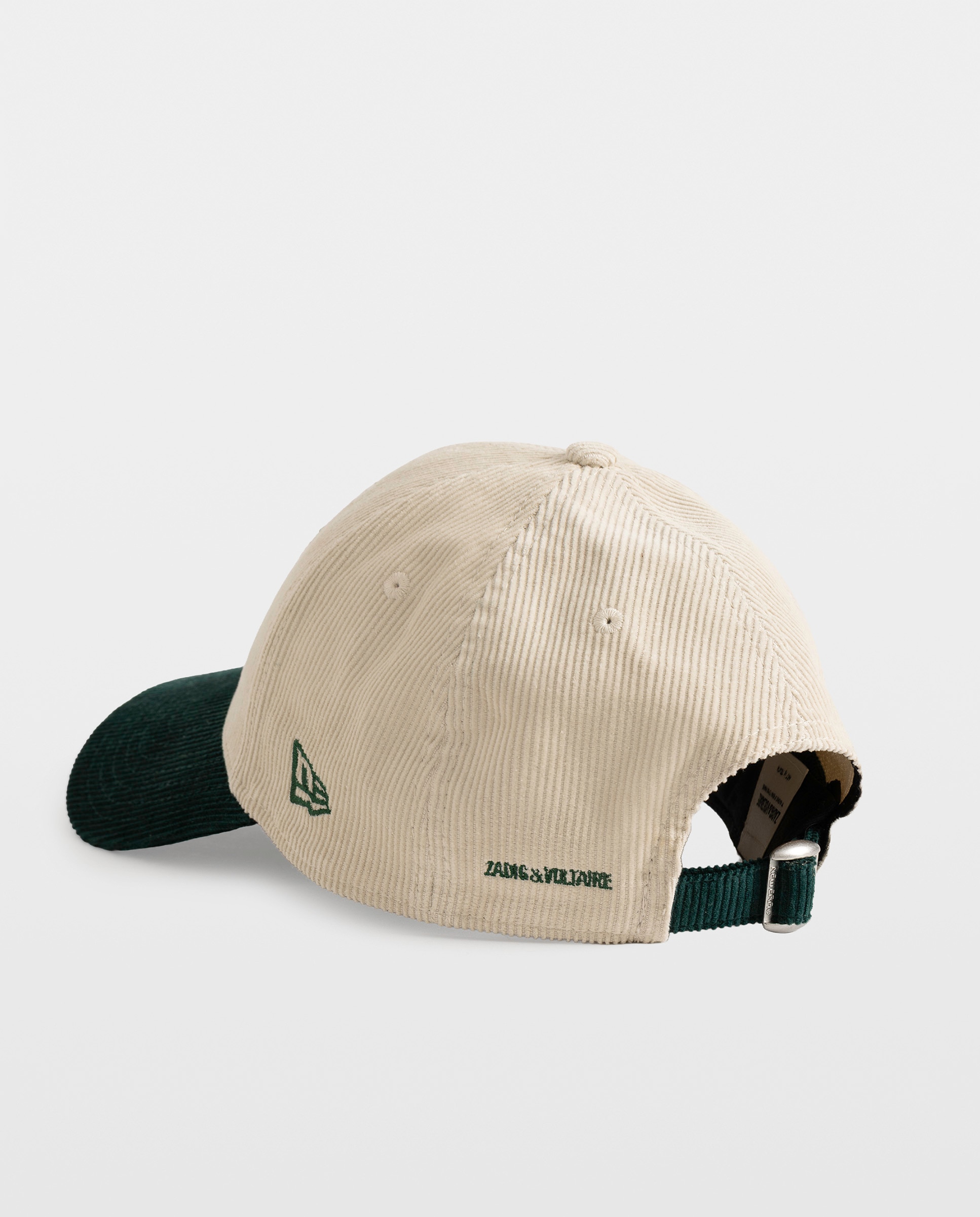 Gorra de mujer tennis de terciopelo con bordado - Zadig & Voltaire - Blanco Blanco-3