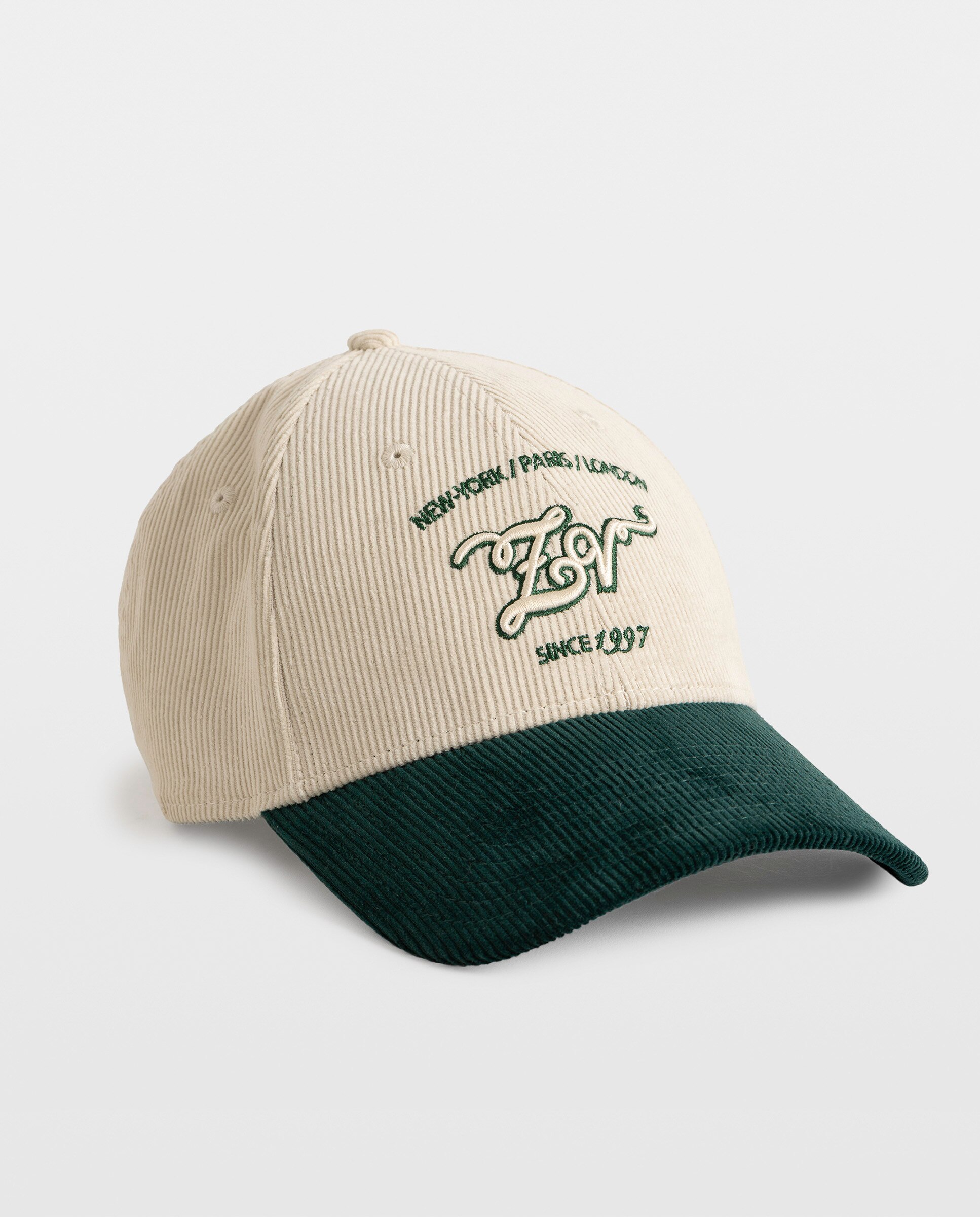 Gorra de mujer tennis de terciopelo con bordado - Zadig & Voltaire - Blanco Blanco-4