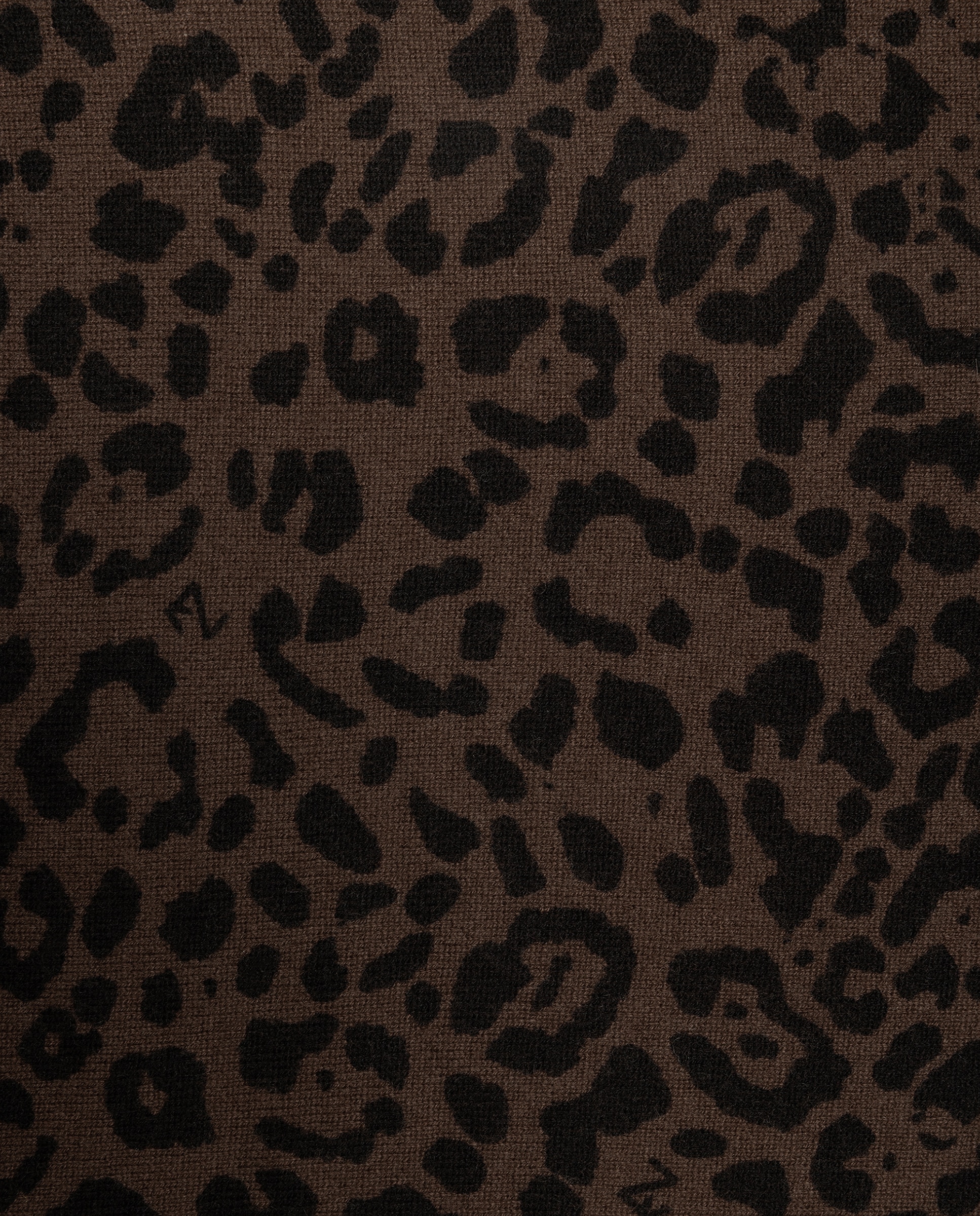 Pañuelo mini de mujer de cachemira con estampado de leopardo - Zadig & Voltaire - Marrón Marrón-2