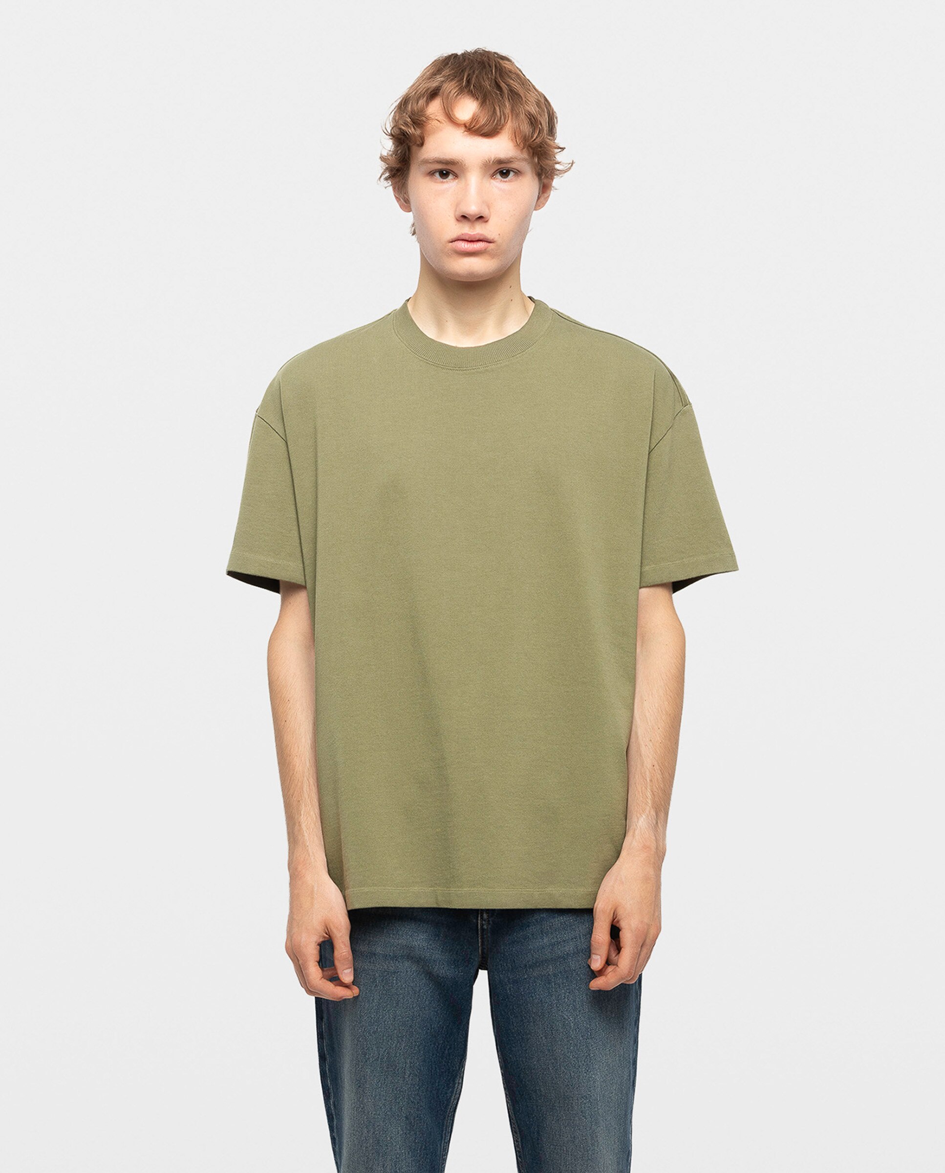 Camiseta oversize de hombre de manga corta de algodón - Zadig & Voltaire - Marrón Marrón-1