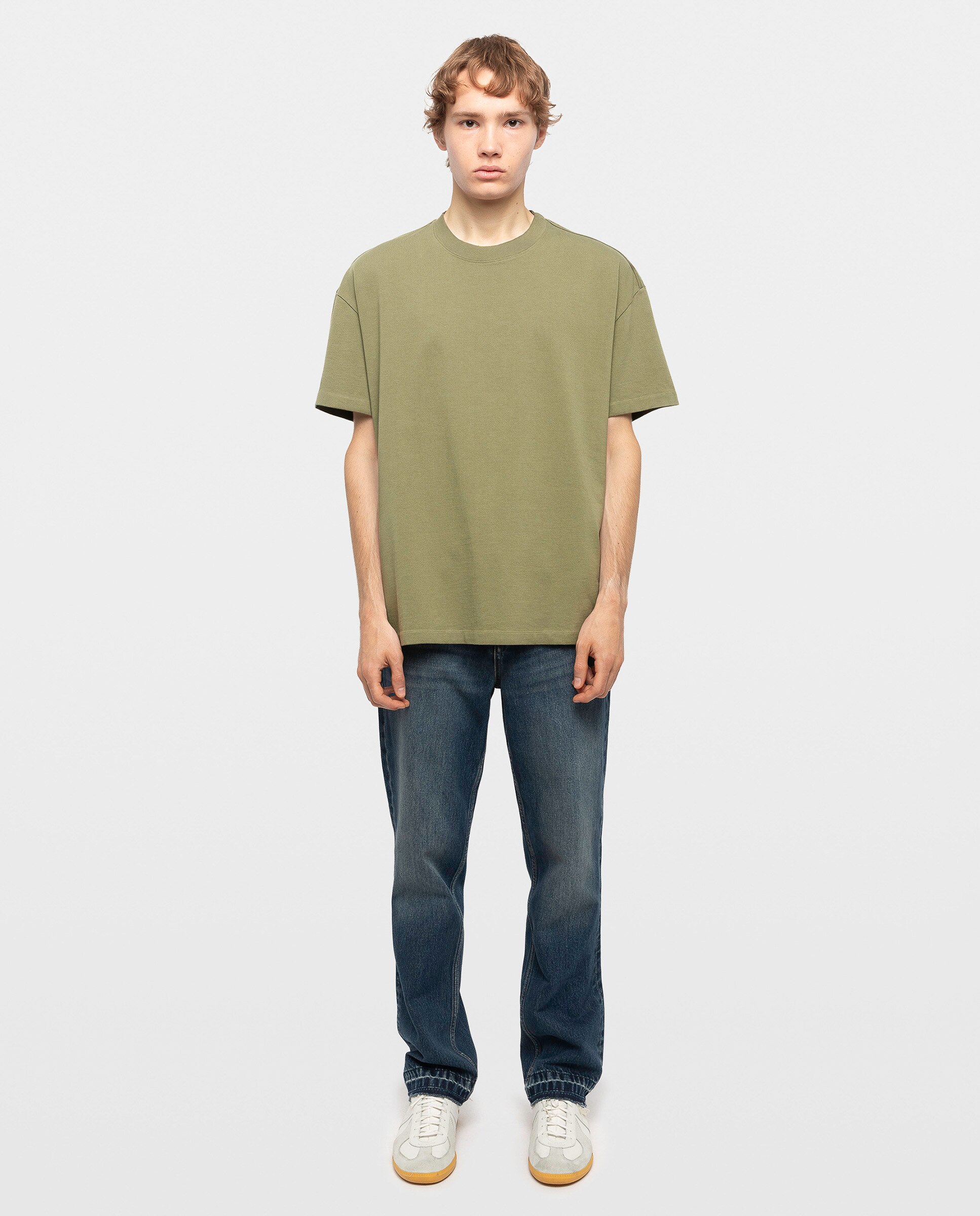 Camiseta oversize de hombre de manga corta de algodón - Zadig & Voltaire - Marrón Marrón-3