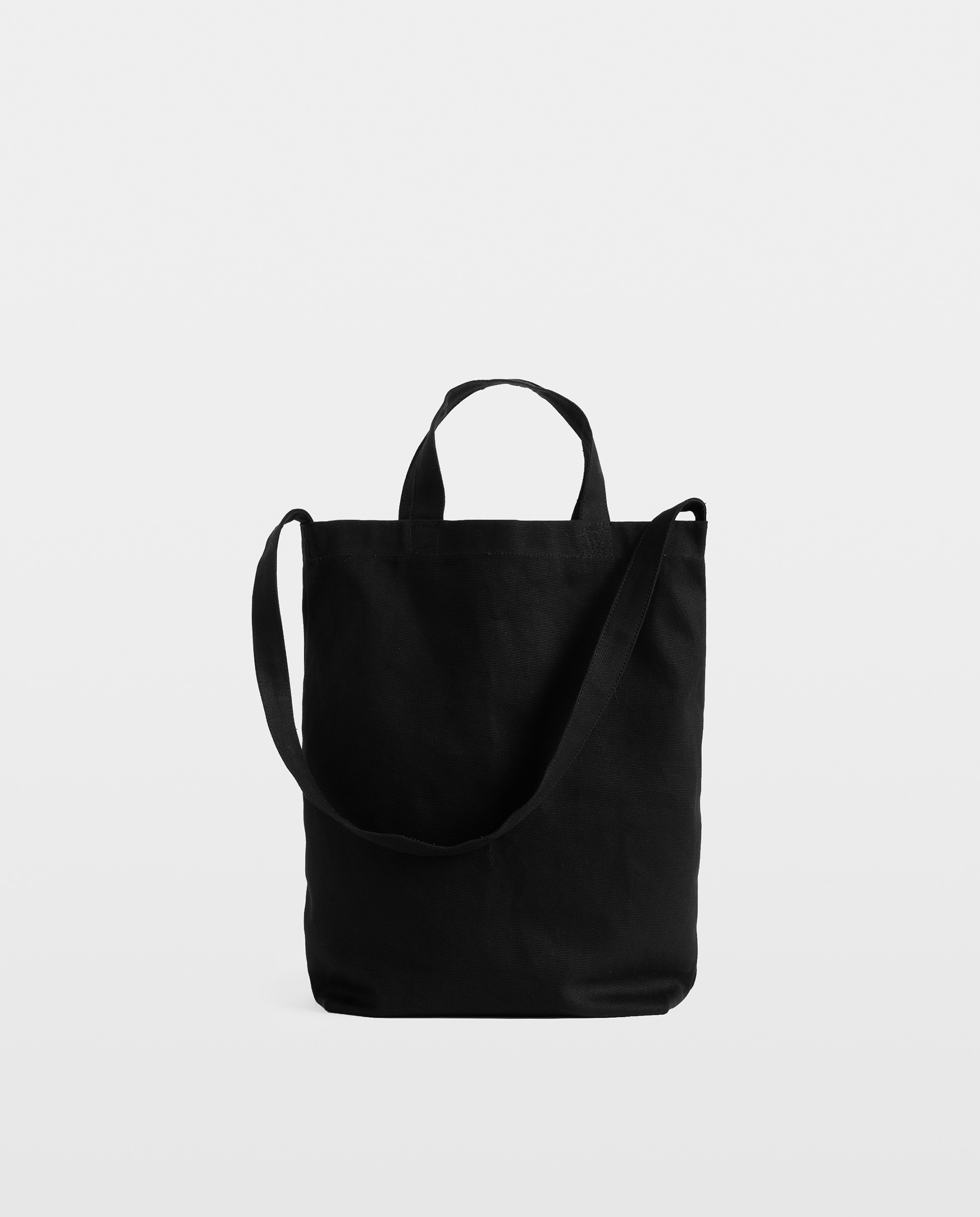 Bolso de hombro tote de lona multiposición - Zadig & Voltaire - Negro Negro-3