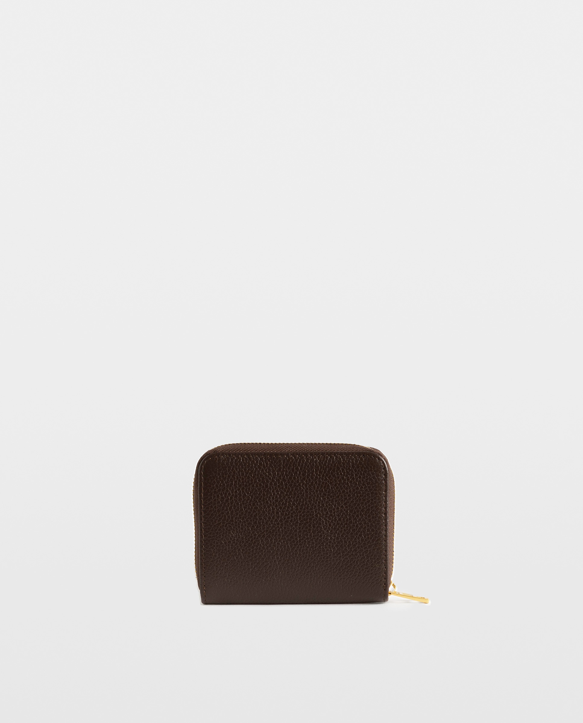 Cartera pequeña de mujer de piel gris - Zadig & Voltaire - Marrón oscuro Marrón oscuro-3