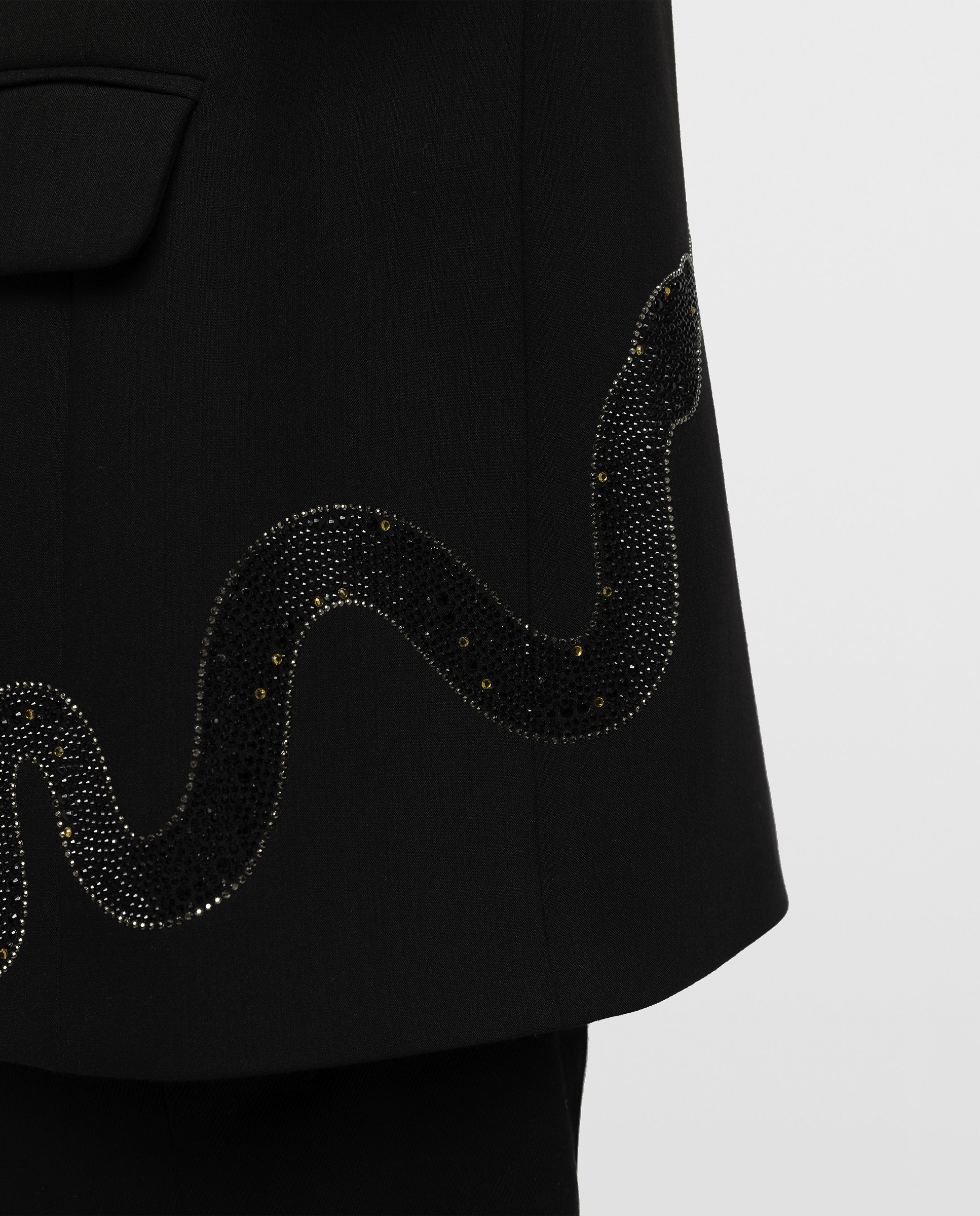 Blazer sastre oversize de mujer con strass - Zadig & Voltaire - Negro Negro-6