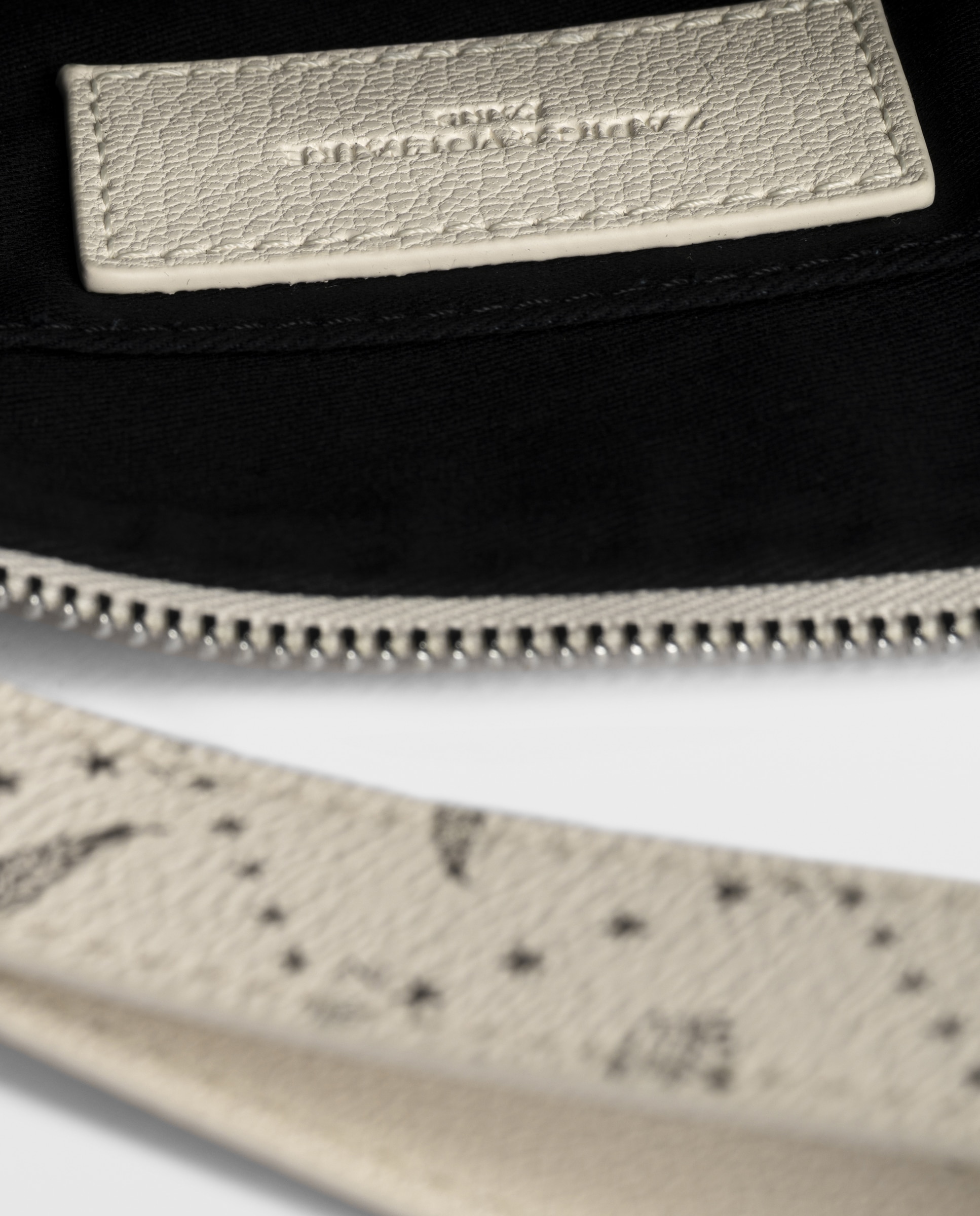 Cartera pequeña de mujer de lona revestida colección resort con estampado de monograma - Zadig & Voltaire - Blanco Blanco-5