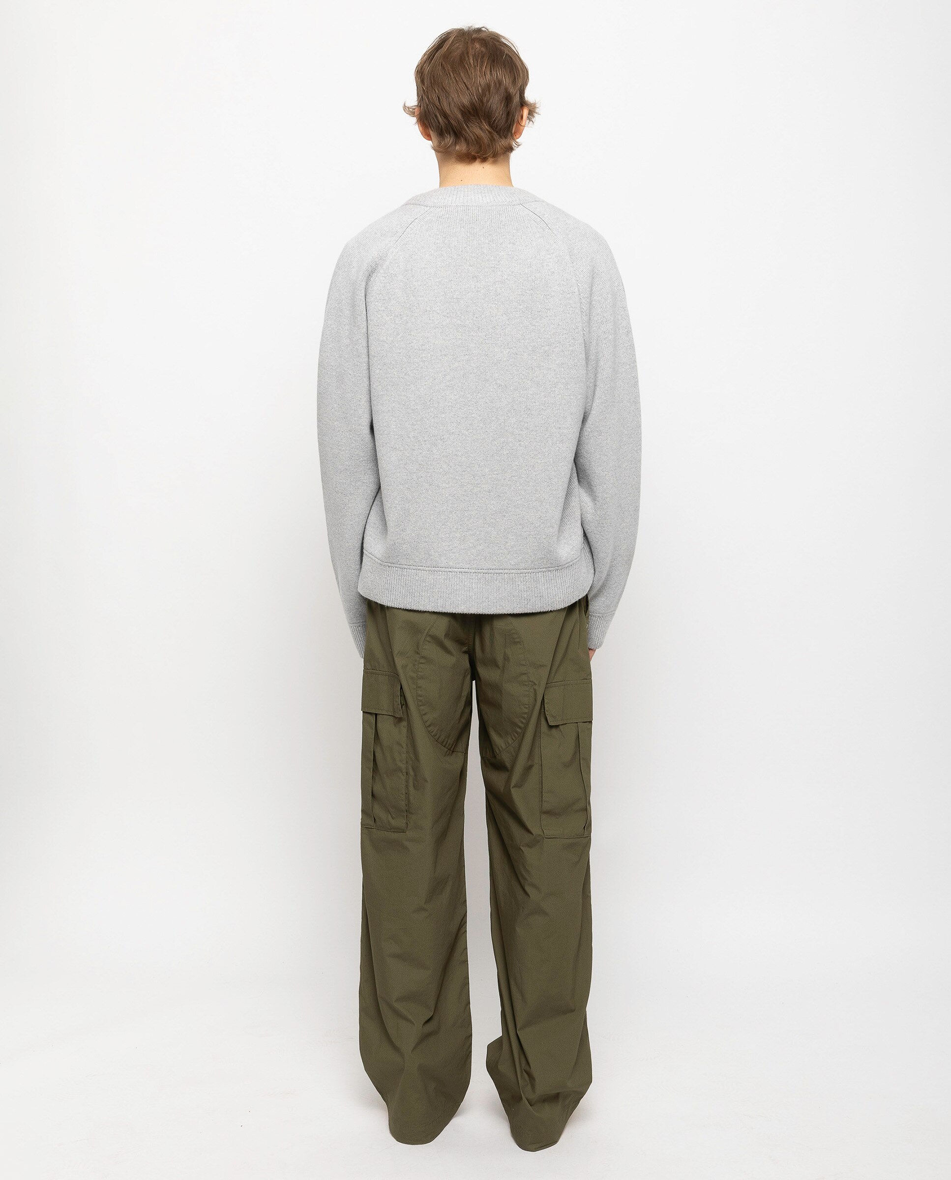 Cárdigan de hombre bomber con cremallera - Zadig & Voltaire - Gris claro Gris claro-2