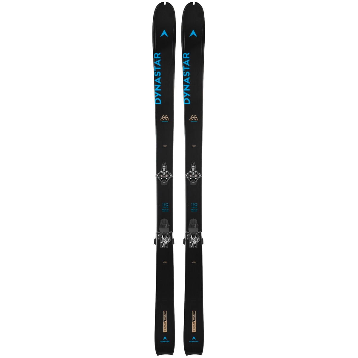 Esquís M-Grand Mont Open y Ht Radical 10 Dynastar Negro · El Corte