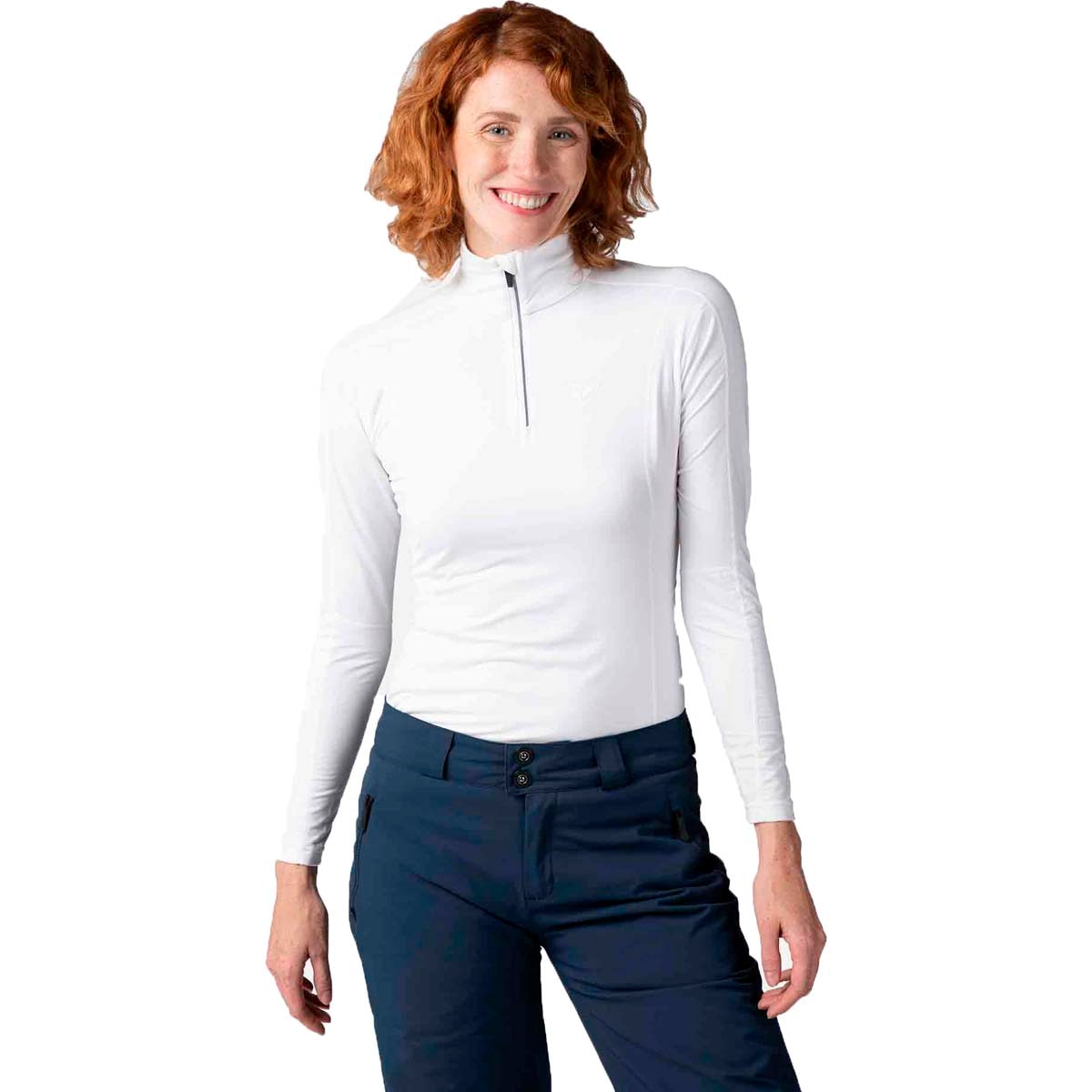 Imagen 0 de Forro polar de mujer Classique 1/2 Zip Rossignol Blanco