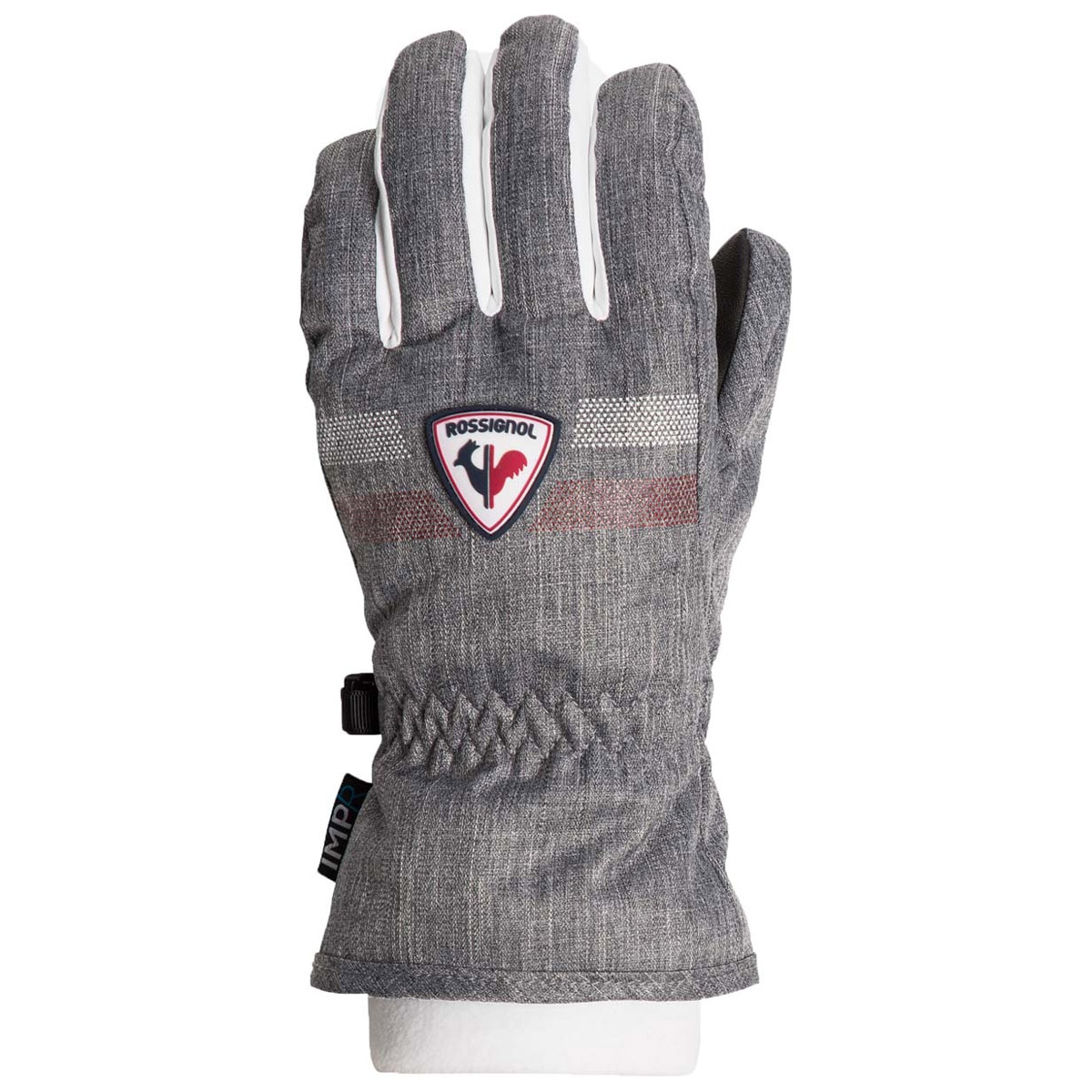 Guantes de esquí de niño Jr Roc Impr G Rossignol - Gris claro Gris claro-2