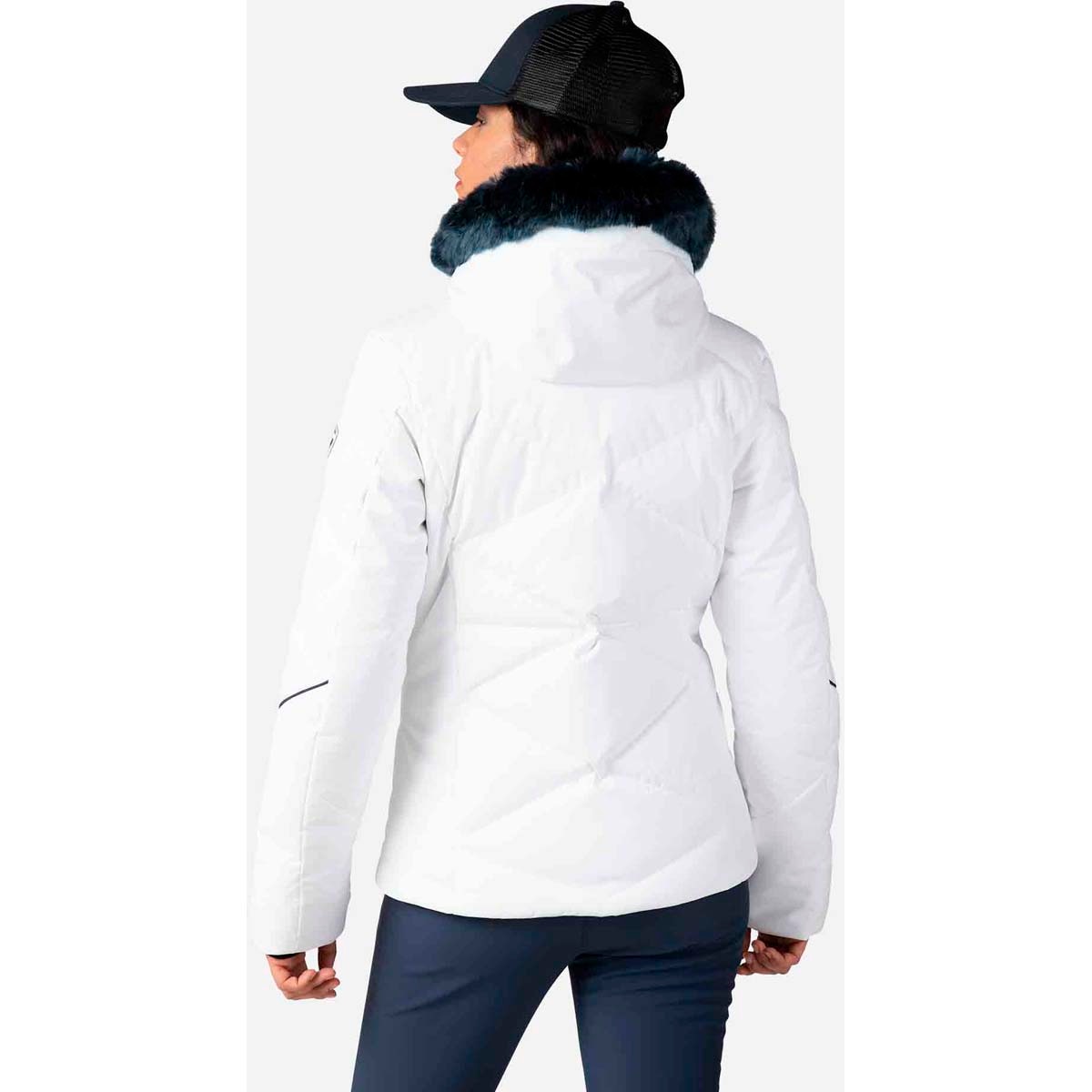 Chaqueta de esquí de mujer Staci Rossignol - Blanco Blanco-2