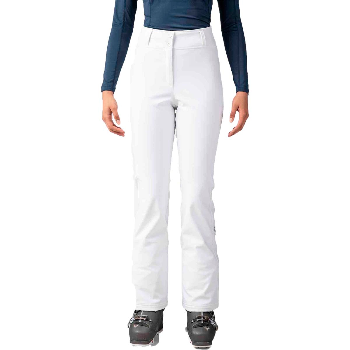 Imagen 0 de Pantalón de esquí de mujer Ski Softshell Rossignol Blanco