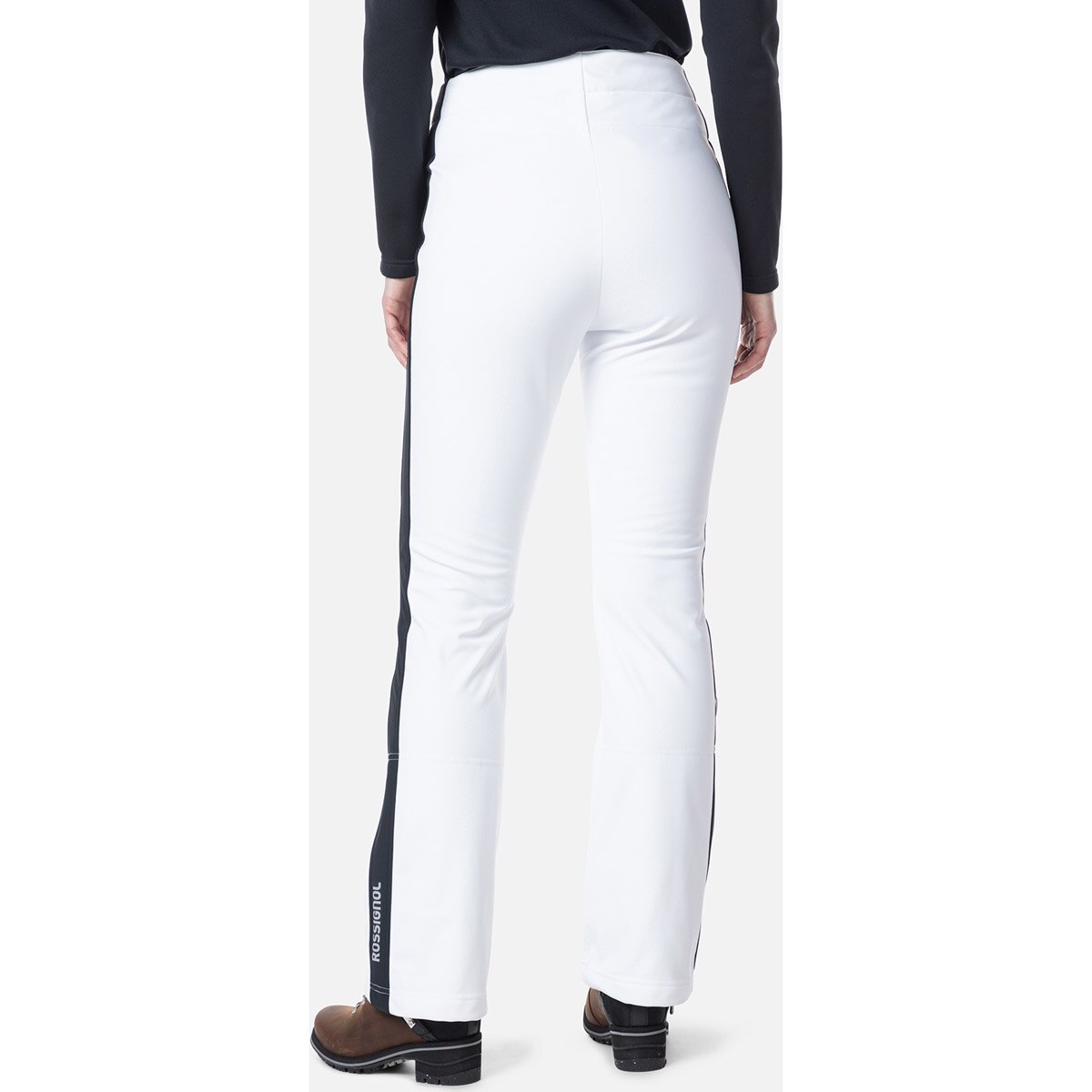 Pantalón de mujer Resort Softshell Rossignol - Blanco Blanco-3