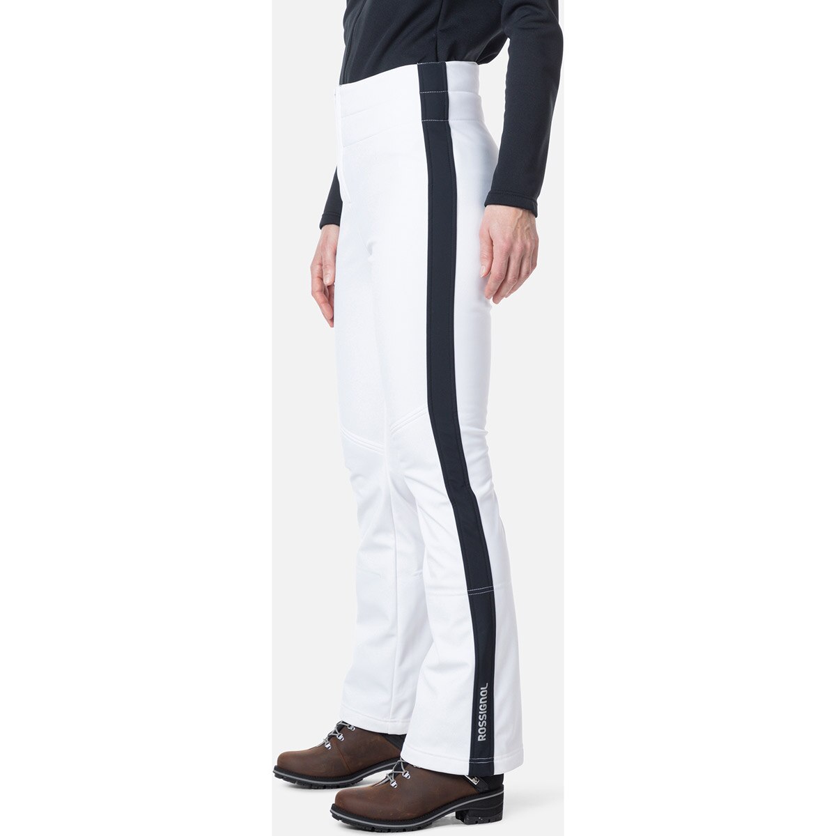 Pantalón de mujer Resort Softshell Rossignol - Blanco Blanco-4