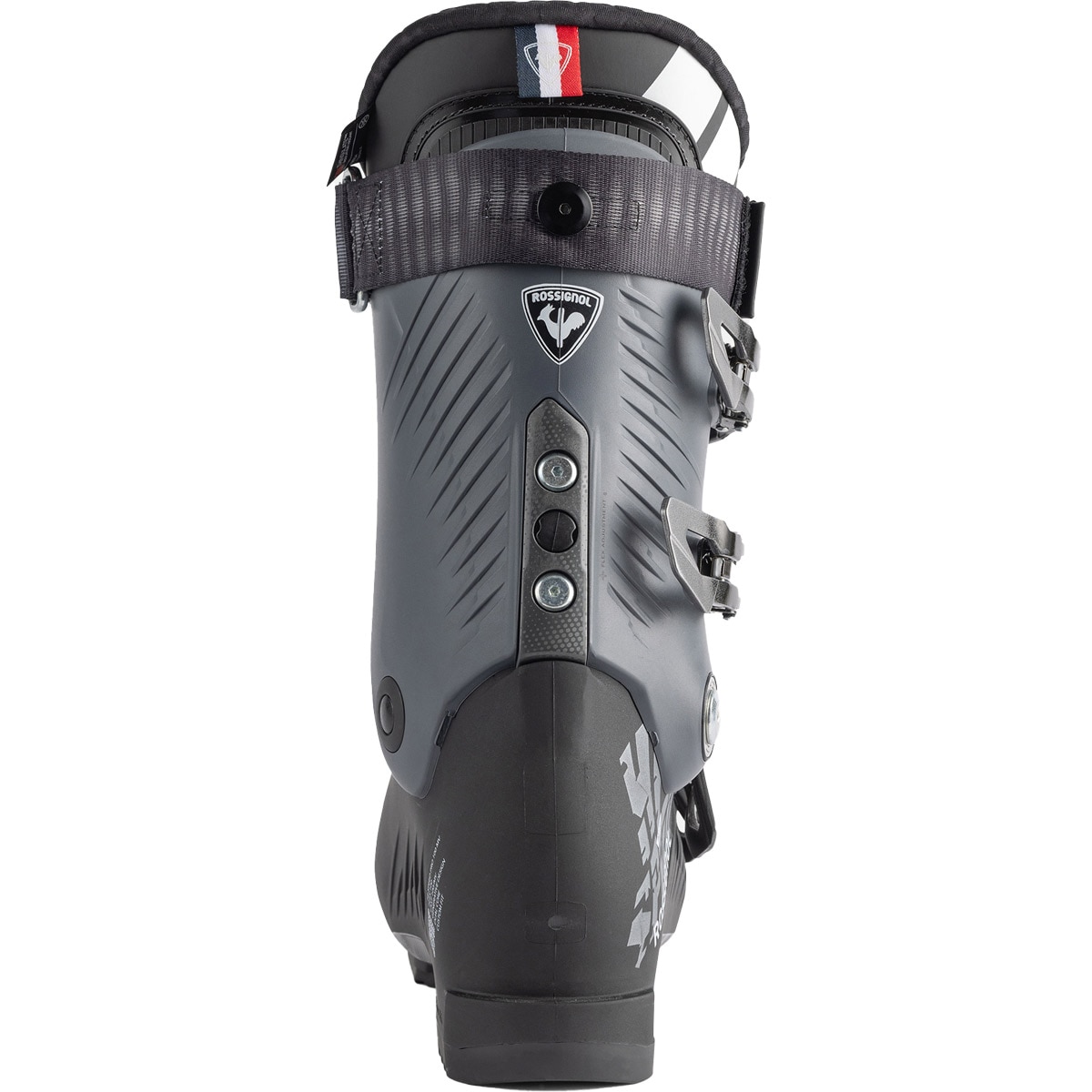 Botas de esquí de hombre Hi-Speed Pro 100 Rossignol - Negro / Gris Negro / Gris-3