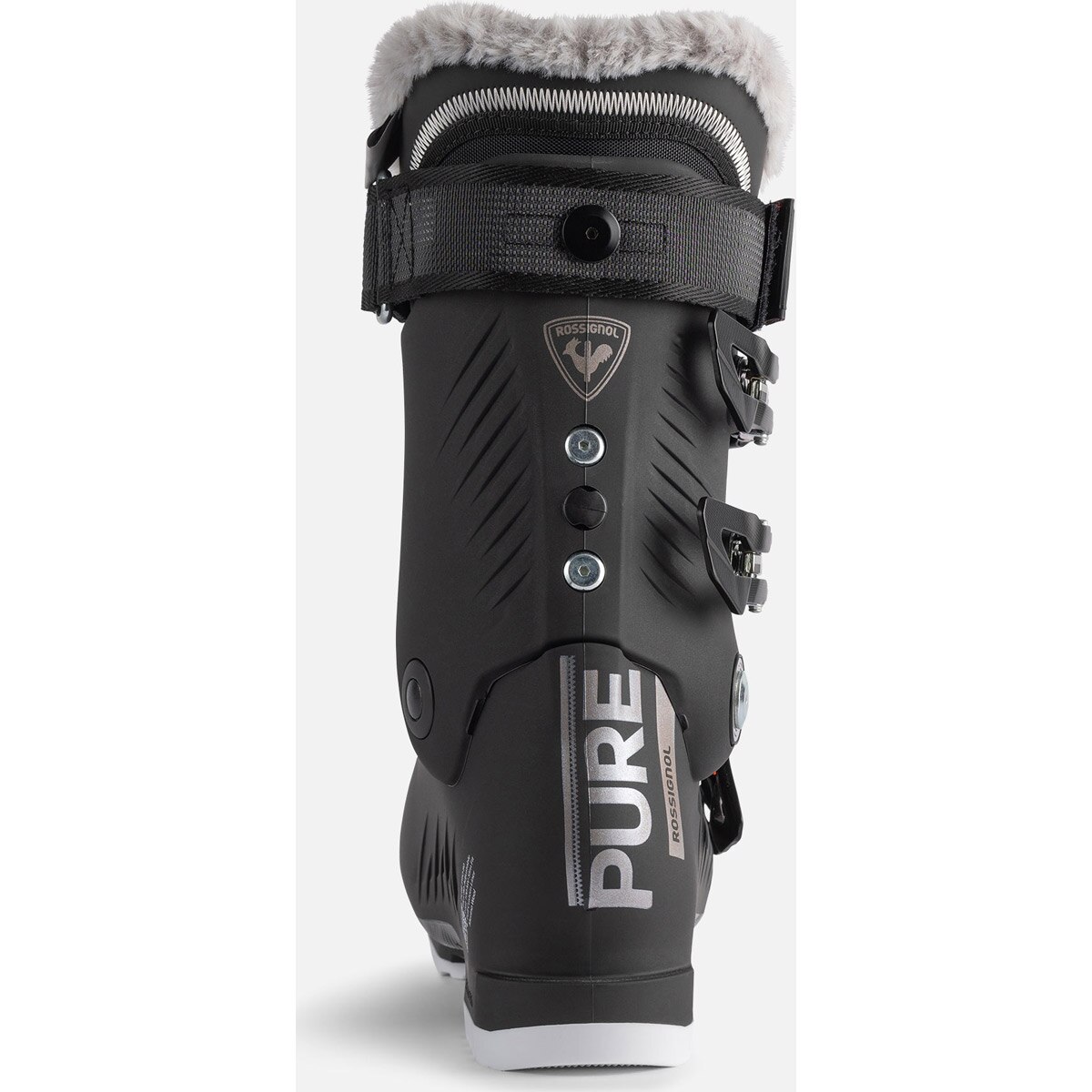 Botas de esquí de mujer Pure Pro 80 Rossignol - Negro / Rojo Negro / Rojo-3