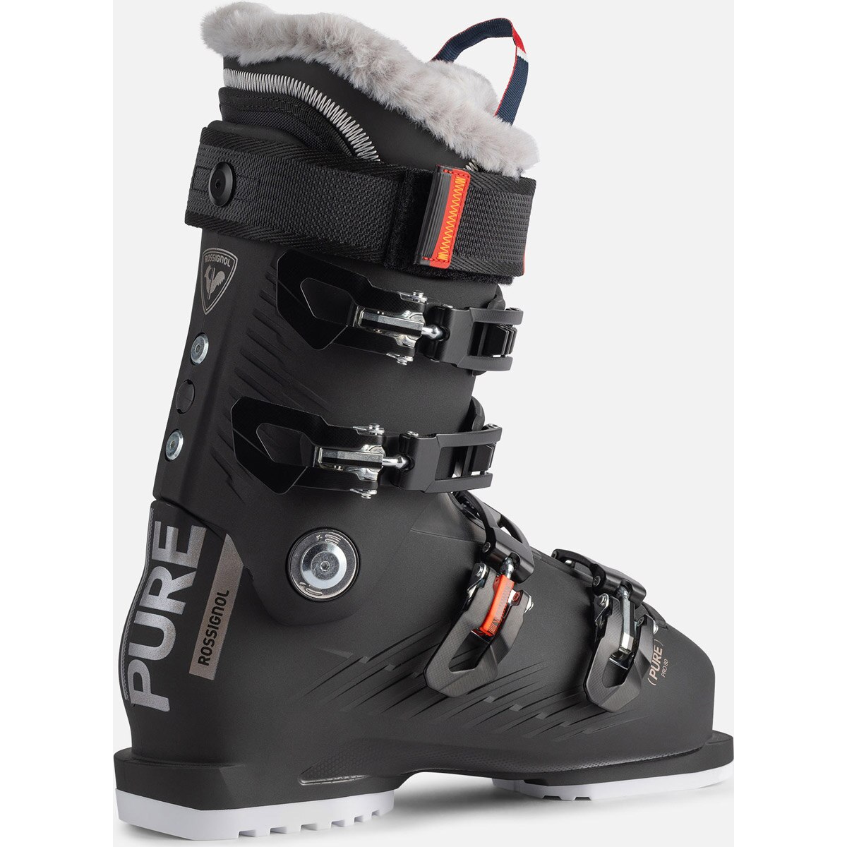 Botas de esquí de mujer Pure Pro 80 Rossignol - Negro / Rojo Negro / Rojo-4
