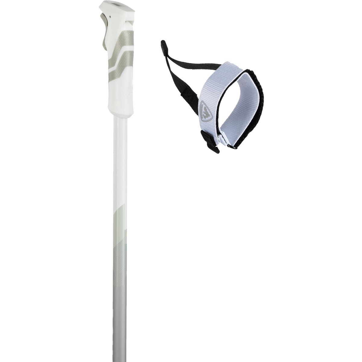 Bastones de Esquí de Mujer Electra Premium Clip Rossignol - Blanco Blanco-3