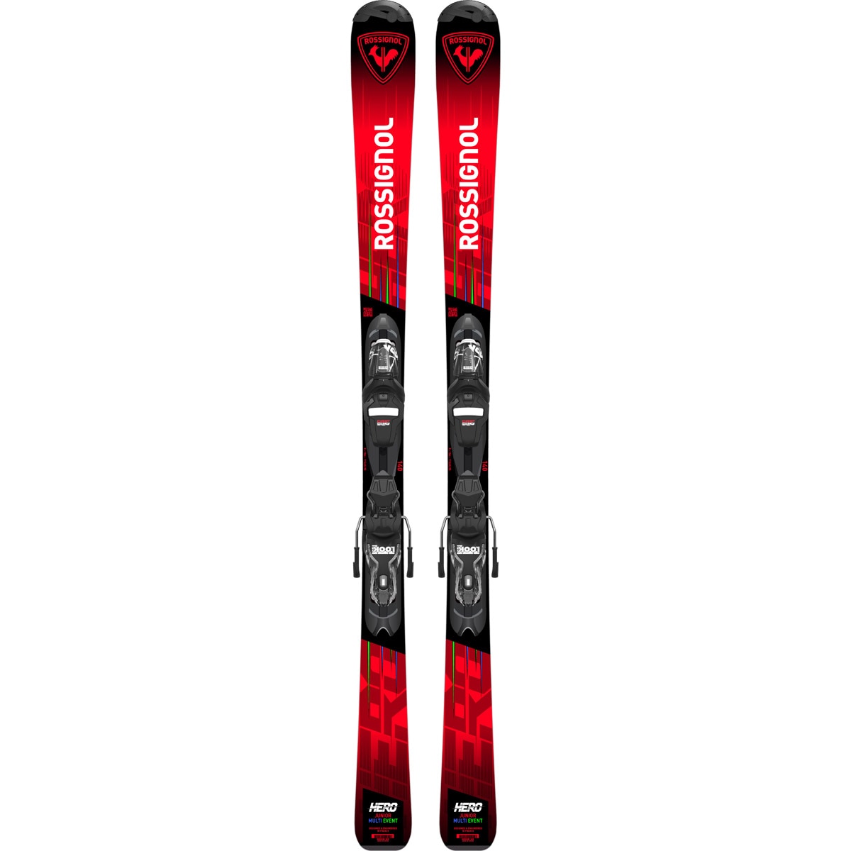 Esquís de niños Hero Jr 130-150 + Xpress Jr 7 Rossignol