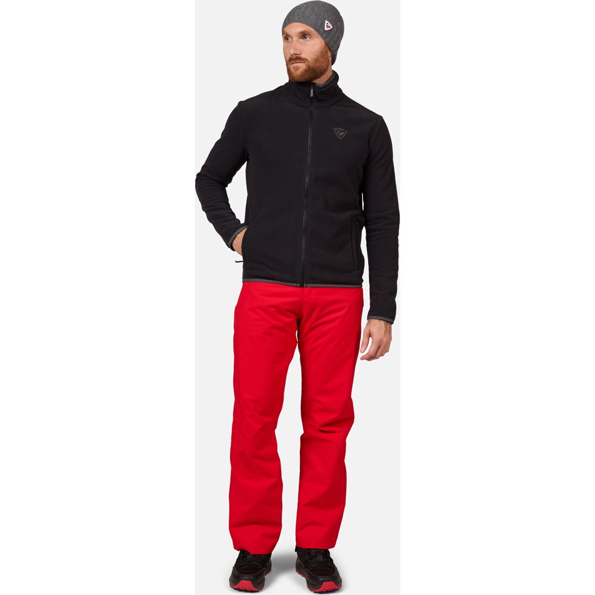 Jersey de hombre Strawpile Fleece Fz Rossignol - Negro Negro-2