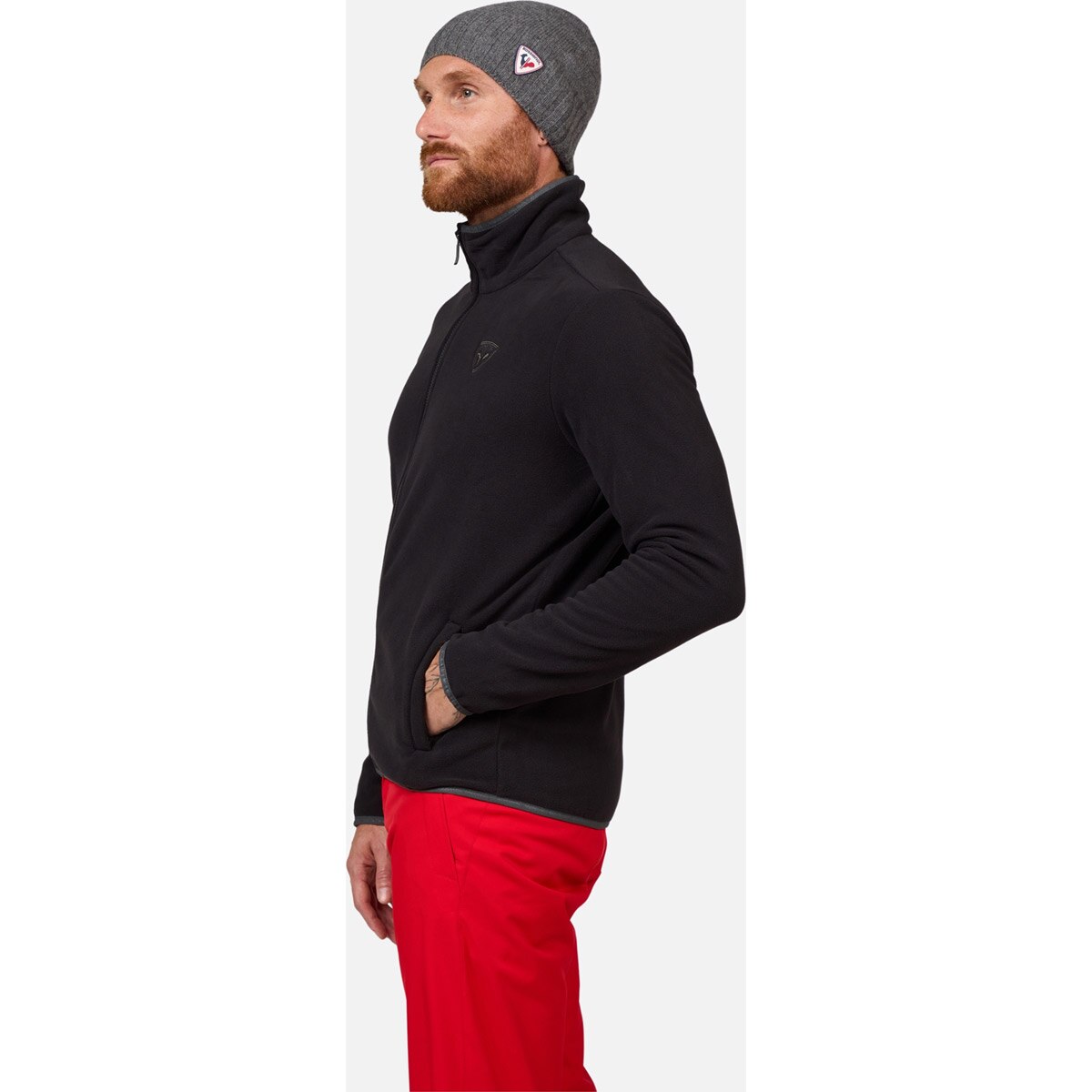 Jersey de hombre Strawpile Fleece Fz Rossignol - Negro Negro-4