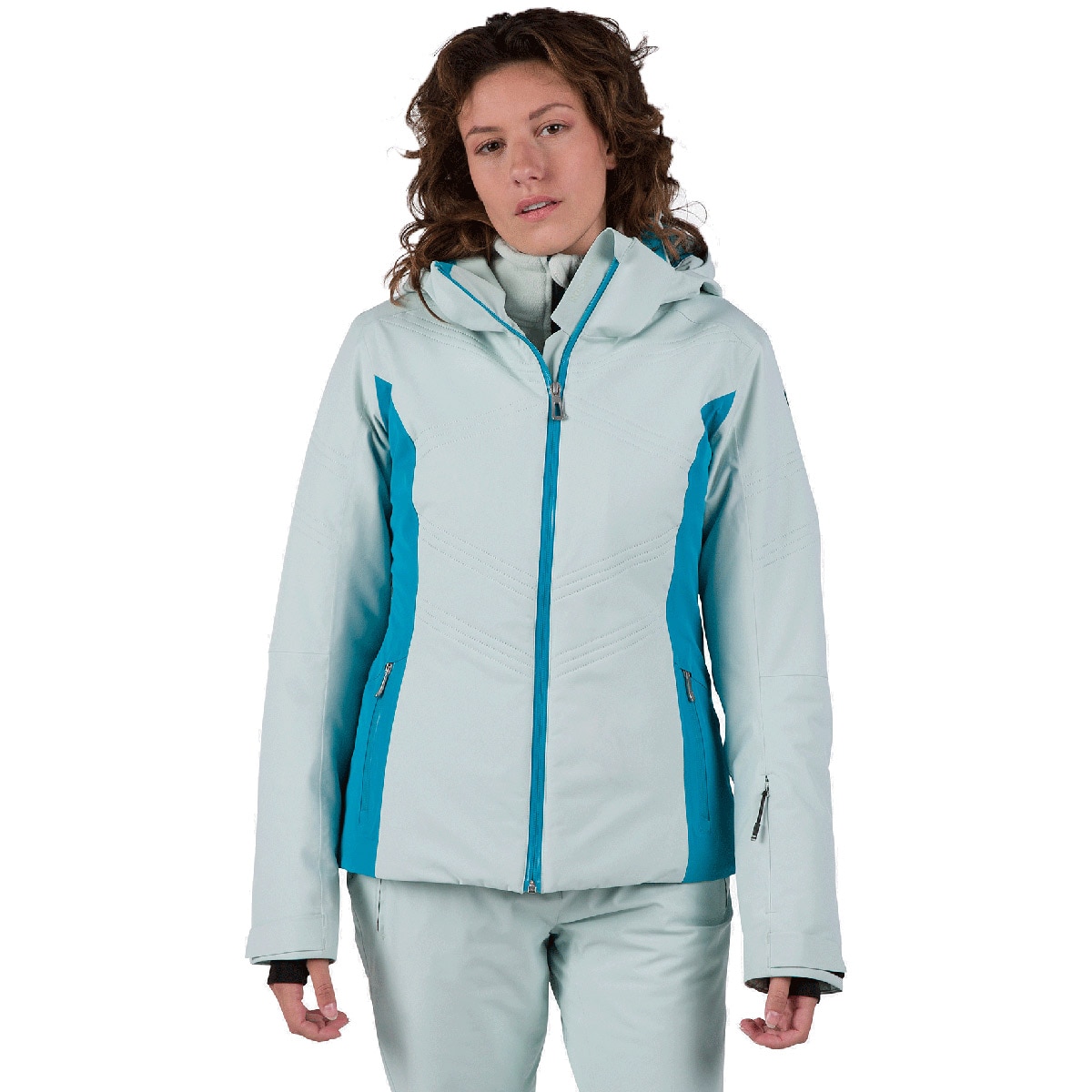 Chaqueta de esquí de mujer Velika Rossignol - Verde Agua Verde Agua-1