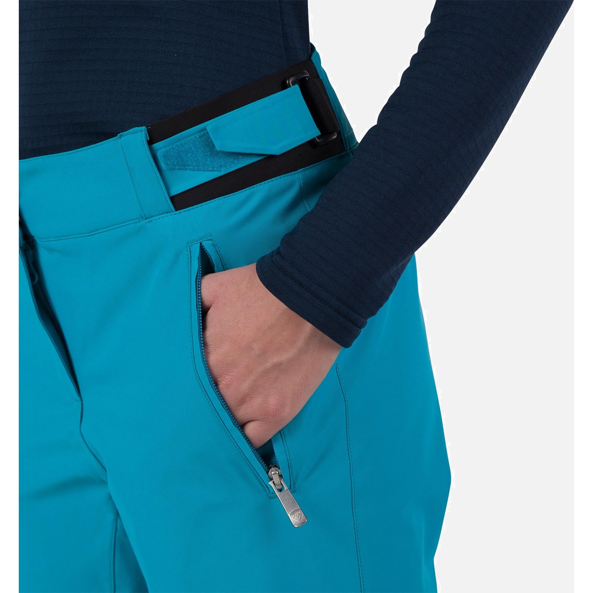 Pantalones de esquí de mujer Ski Rossignol - Azul Turquesa Azul Turquesa-5