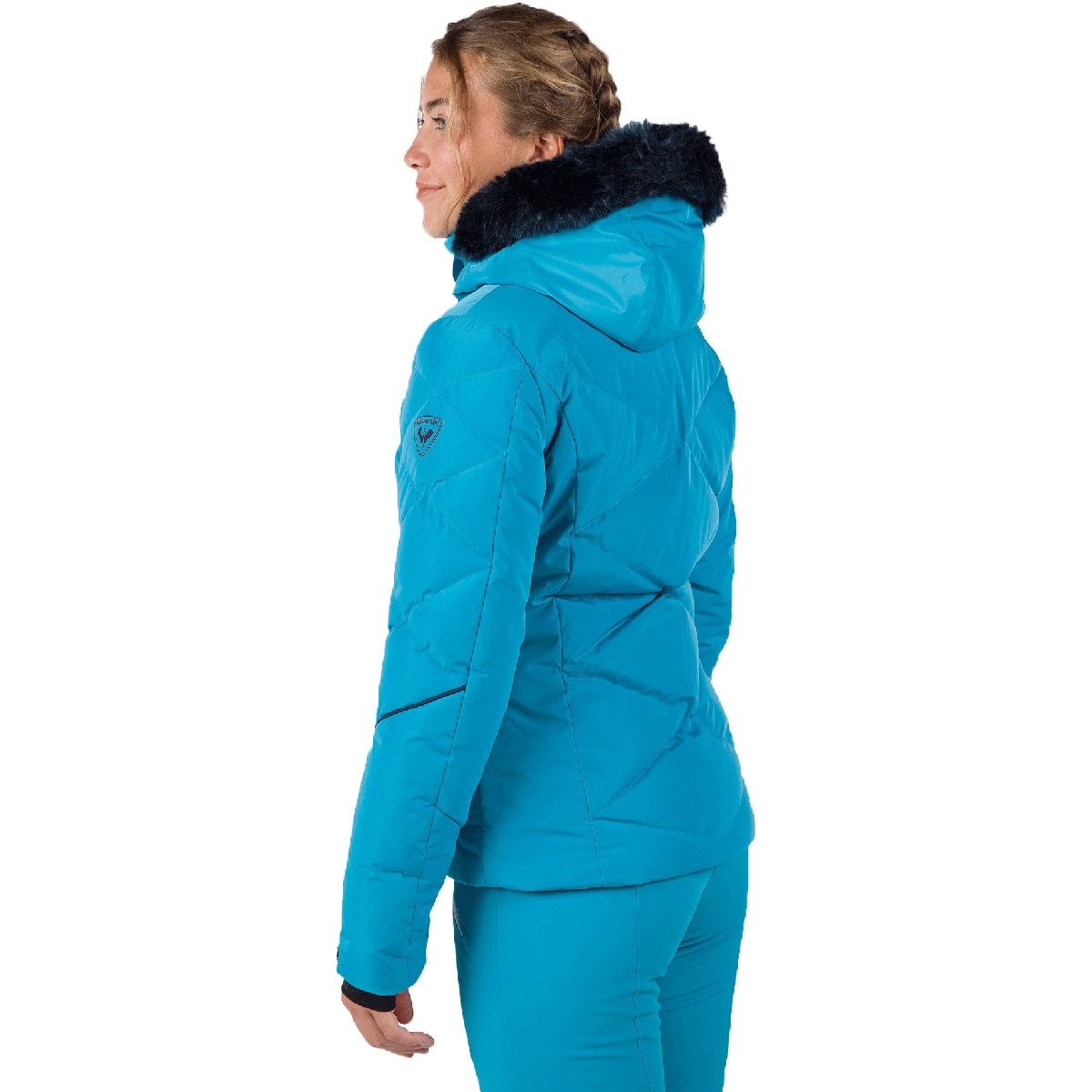 Chaqueta de esquí de mujer Staci Pearly Rossignol - Azul Turquesa Azul Turquesa-3