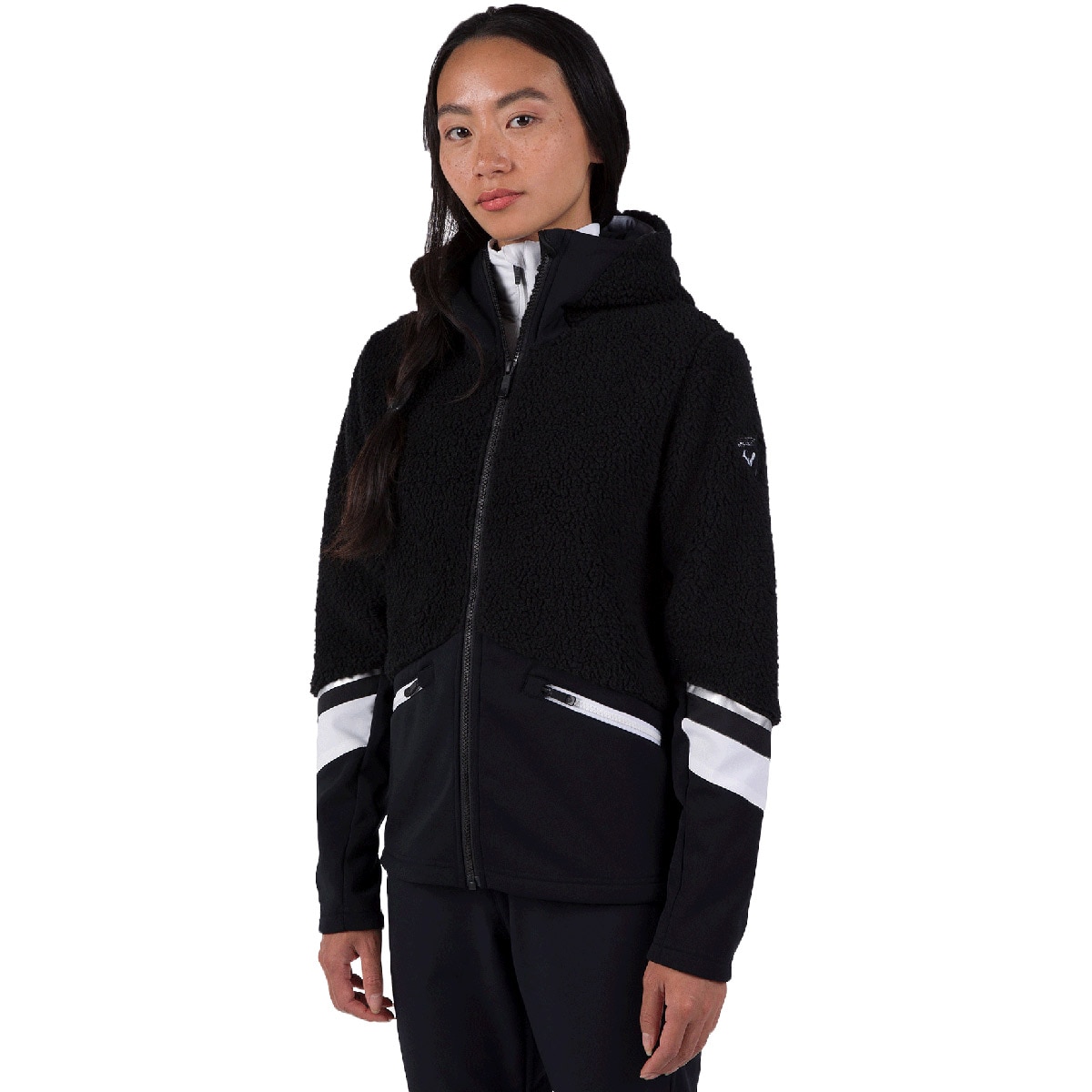 Imagen 0 de Forro Polar de mujer Wispile Fleece Rossignol Negro