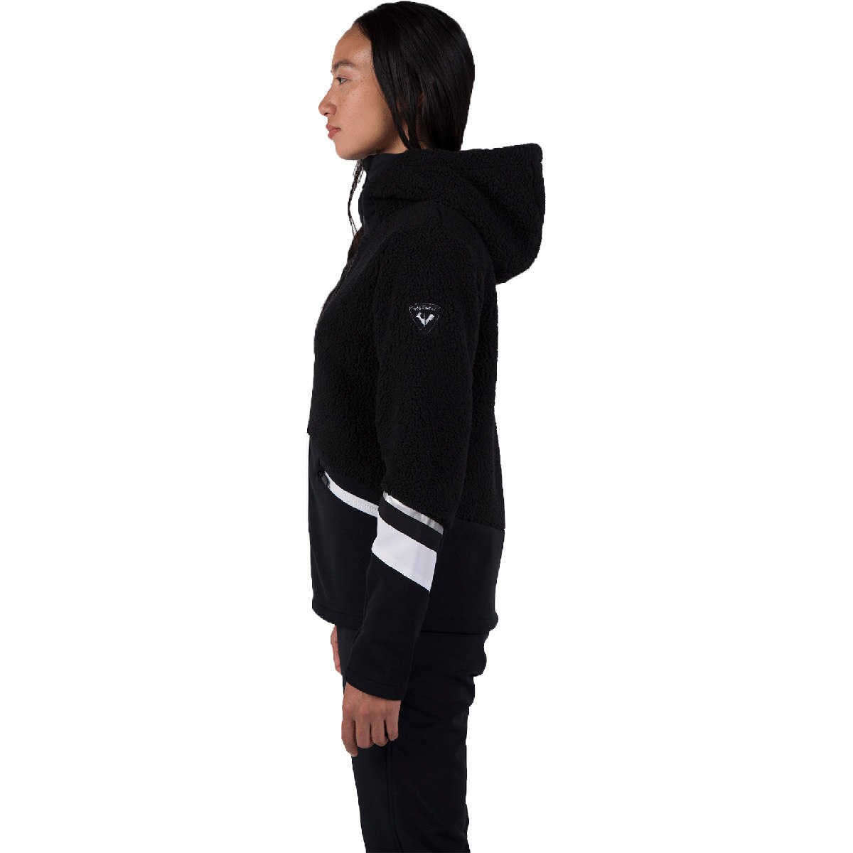 Forro Polar de mujer Wispile Fleece Rossignol - Negro Negro-4