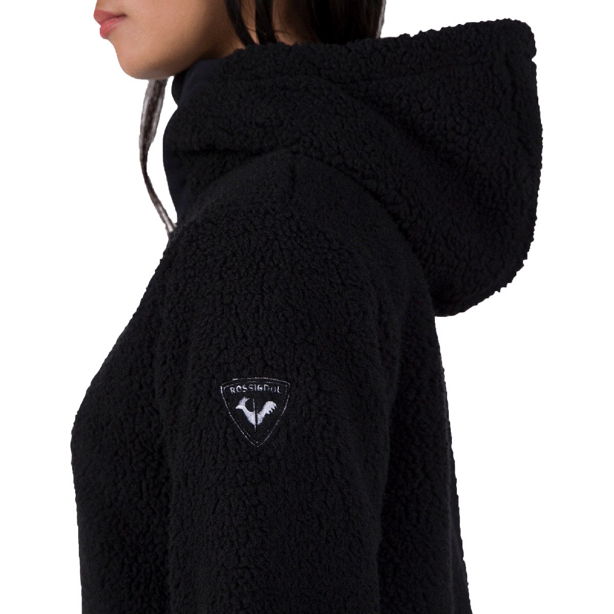 Forro Polar de mujer Wispile Fleece Rossignol - Negro Negro-6