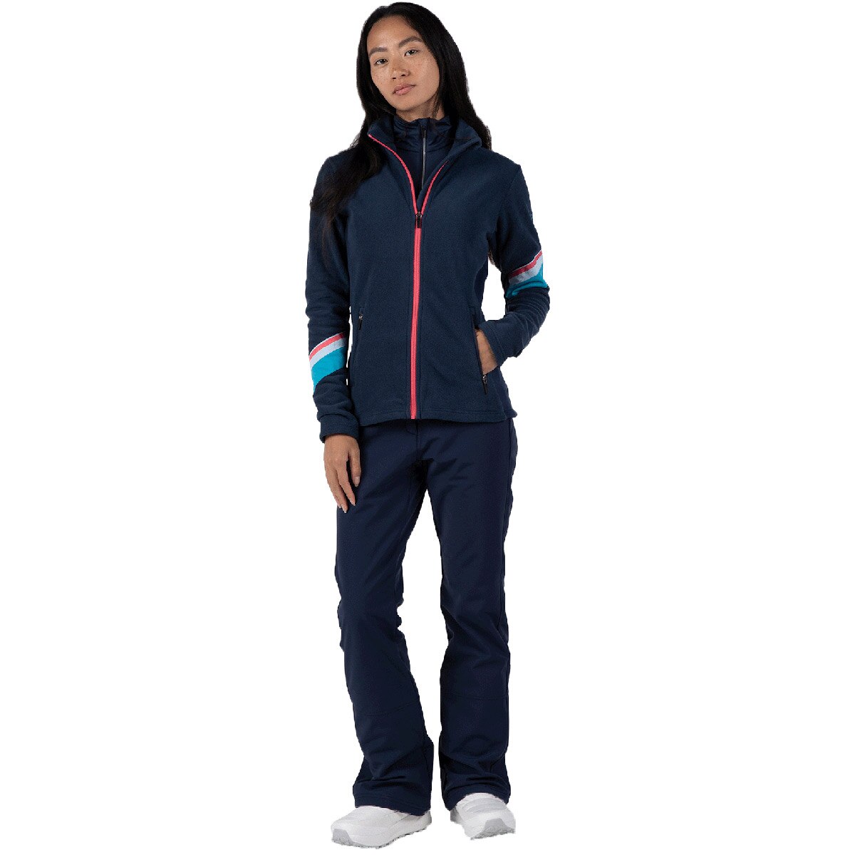 Imagen 2 de Forro Polar de mujer Strawpile Fleece Rossignol - Azul oscuro Azul oscuro
