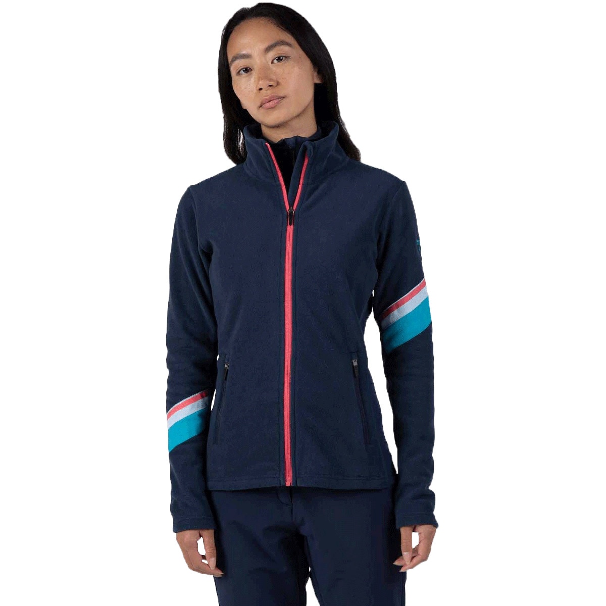 Imagen 0 de Forro Polar de mujer Strawpile Fleece Rossignol Azul oscuro
