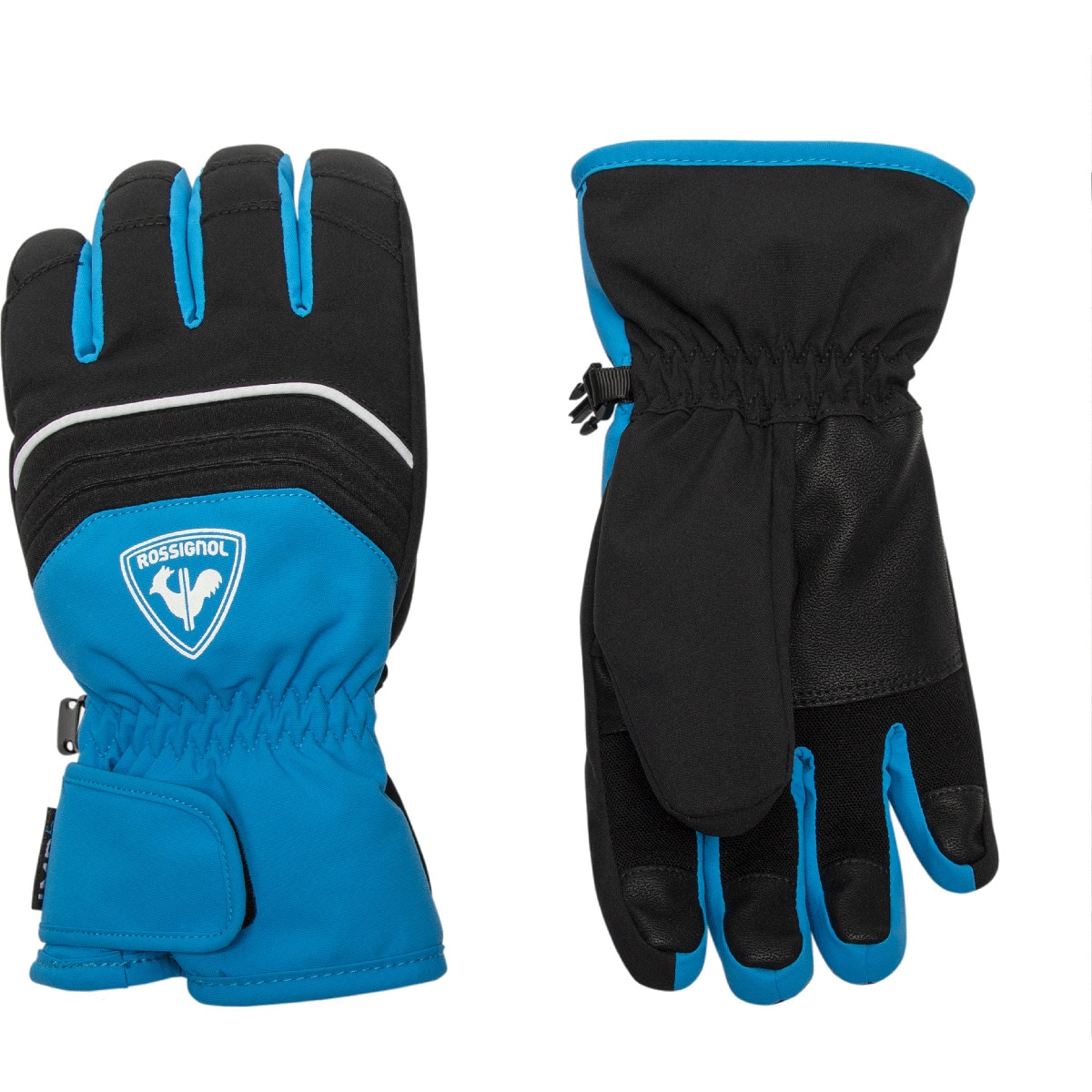 Guantes de esquí de niños Jr Tech Impr G Rossignol - Azul eléctrico Azul eléctrico-1