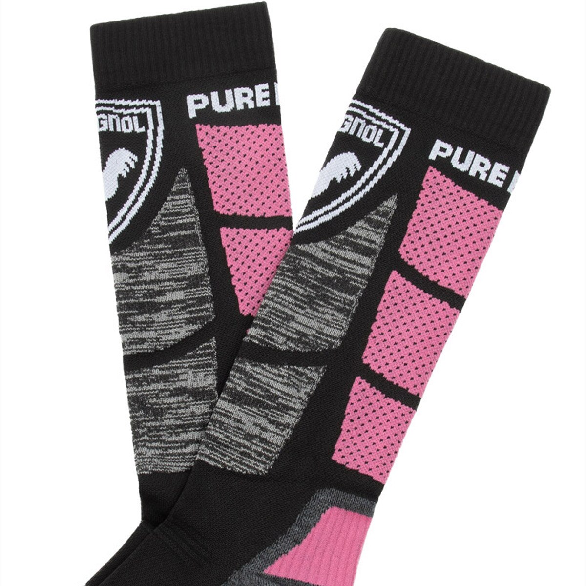 Calcetines de esquí de mujer Pure Elite Rossignol - Rosa Rosa-2