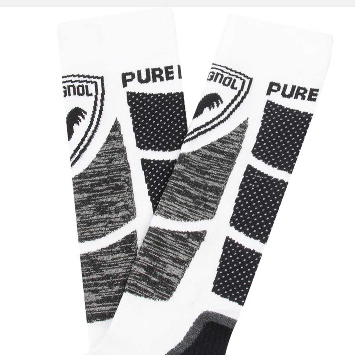 Calcetines de esquí de mujer Pure Elite Rossignol - Blanco Blanco-2