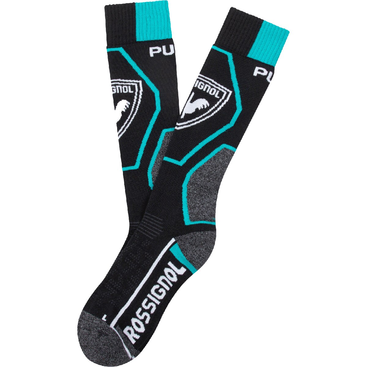 Imagen 0 de Calcetines de esquí de mujer Pure Comfort Rossignol Azul / Negro