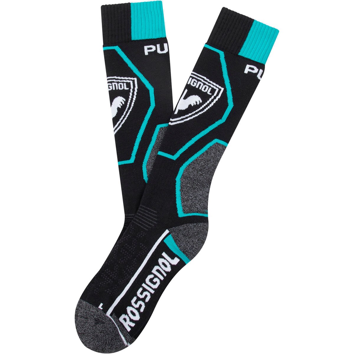 Calcetines de esquí de mujer Pure Comfort Rossignol - Negro Negro-1